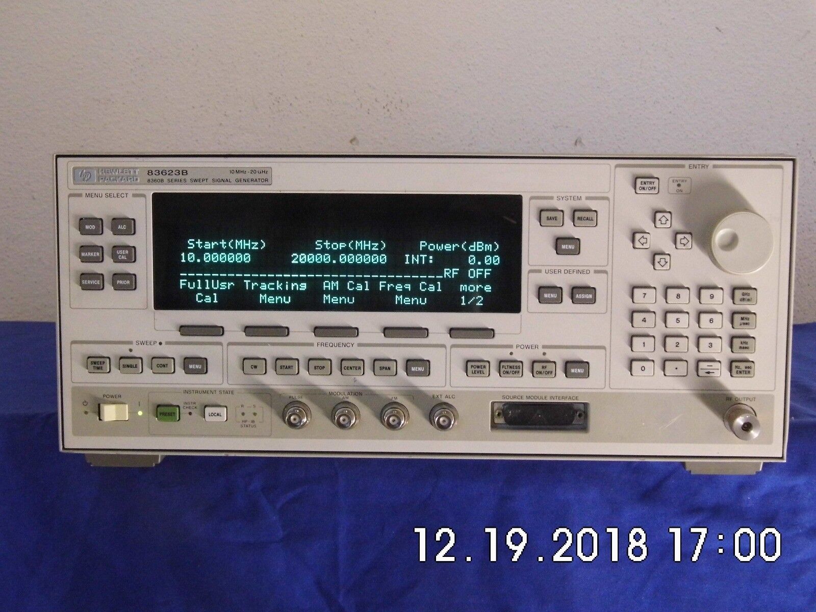Agilent HP 83623B w/001/008 High Power Synthesized Sweeper (3 In Stock)