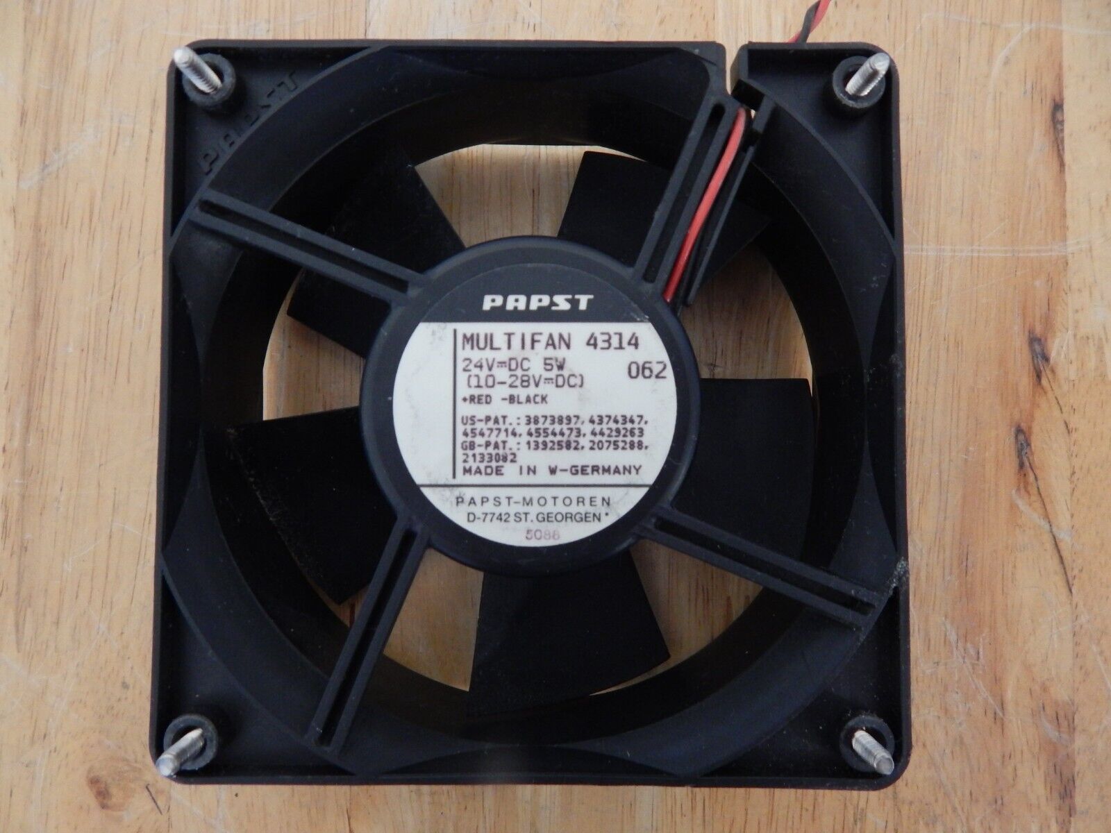 PAPST Multifan 4314 Axial Cooling Fan, *LOT of 3*