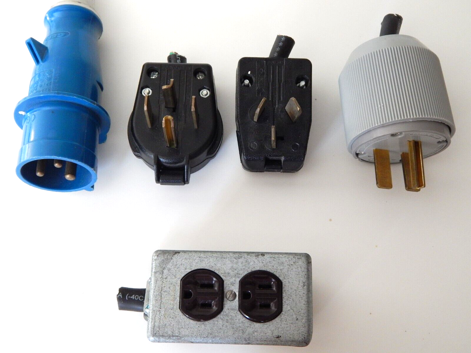 Miscellaneous Plugs and Connectors, Lot of 13