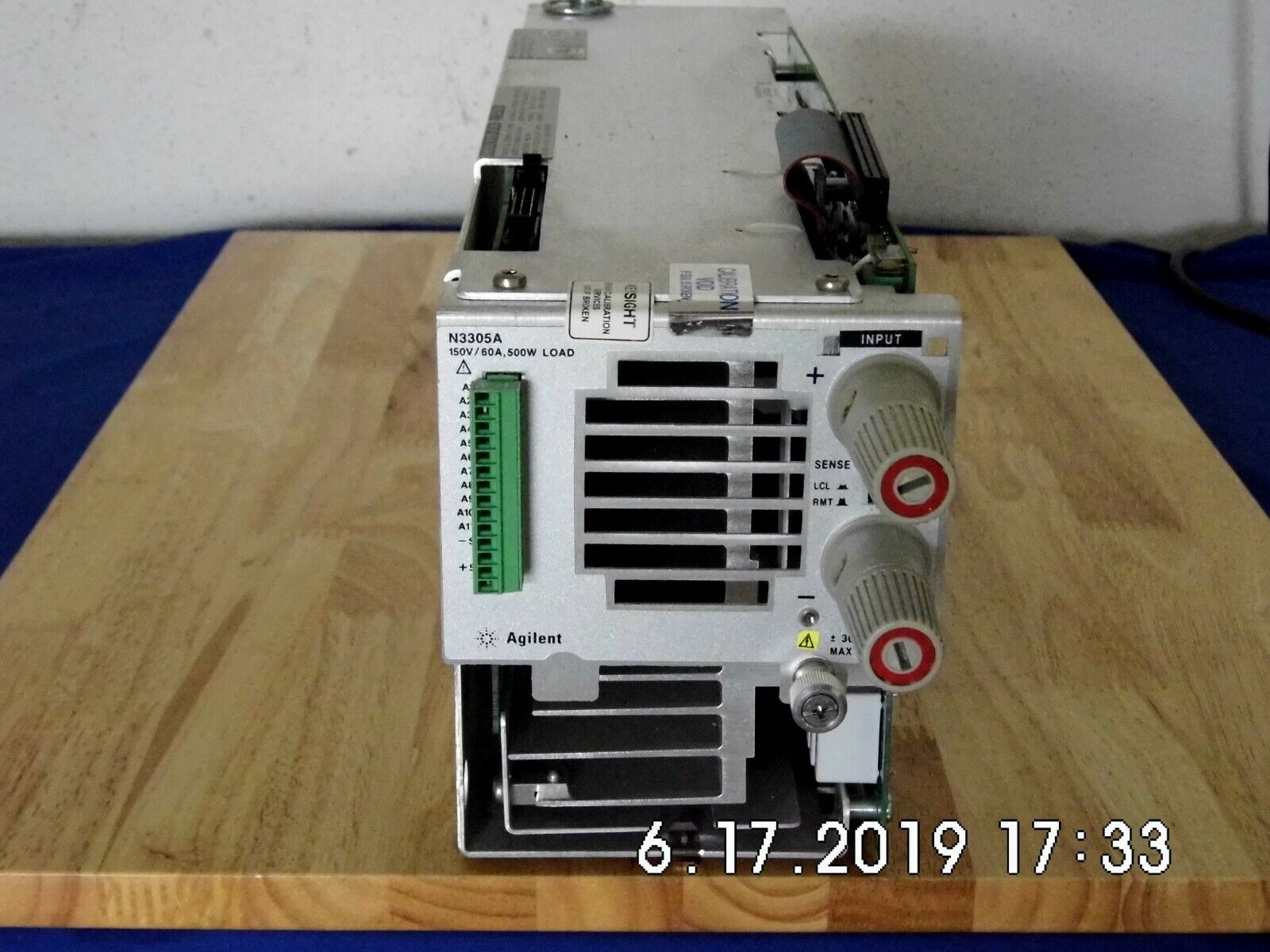 N3305A 150V 60A 500W Electronic Load (5 in stock) 30 day warranty