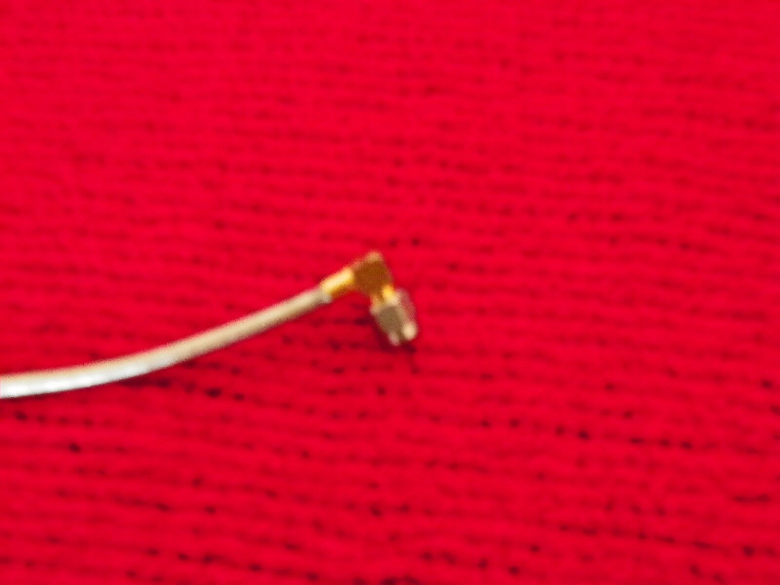 3.5mm  RF Tensolite 601 or Belden-N 20Ghz Cable 17 inch Right Angle SMA to  SMA 