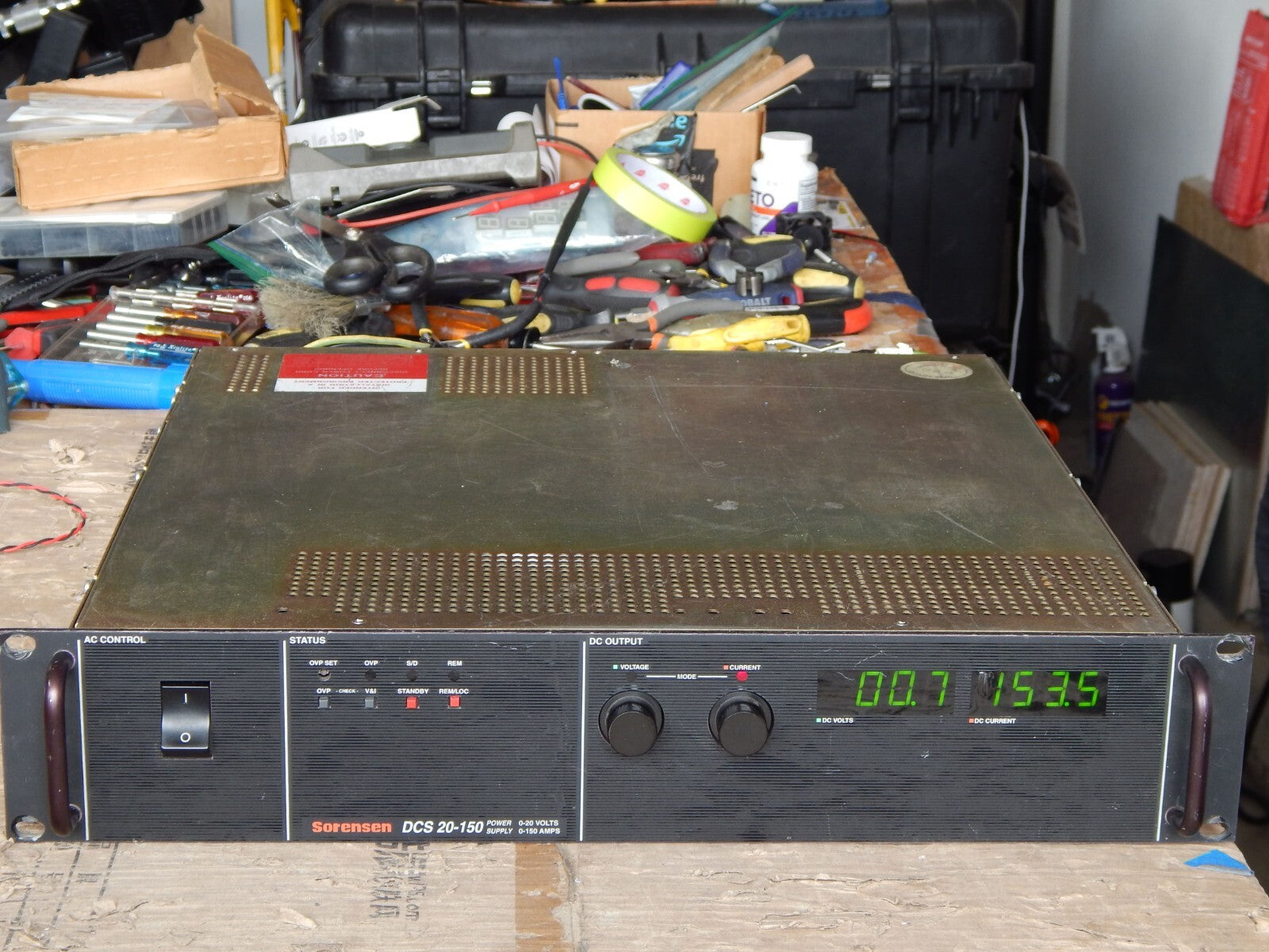 Sorensen DCS20-150 DC power supply