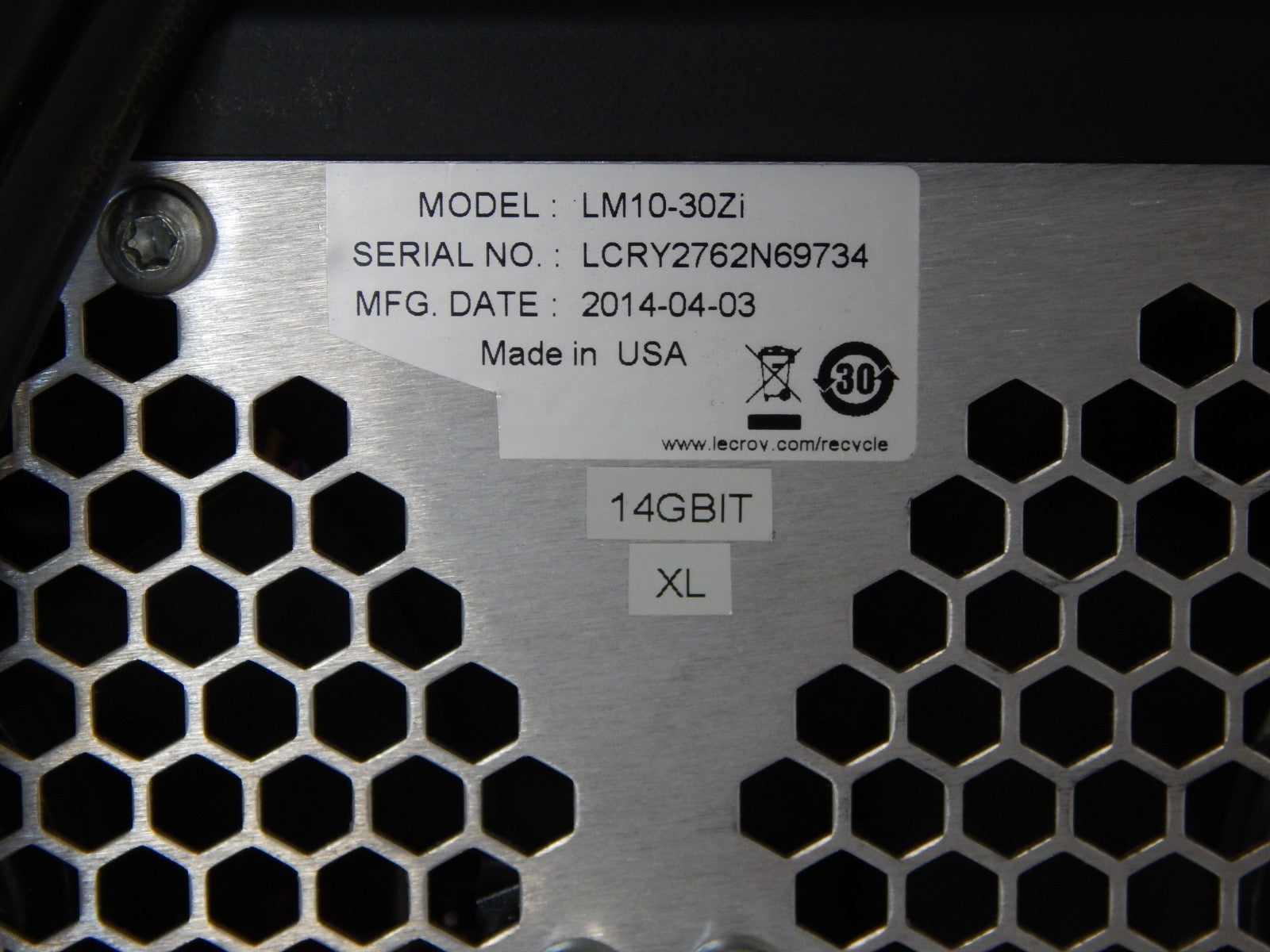 LabMaster 10-30Zi & MCM-Zi, 30GHz 80GS/s oscilloscope w/OEM cal, data, W10