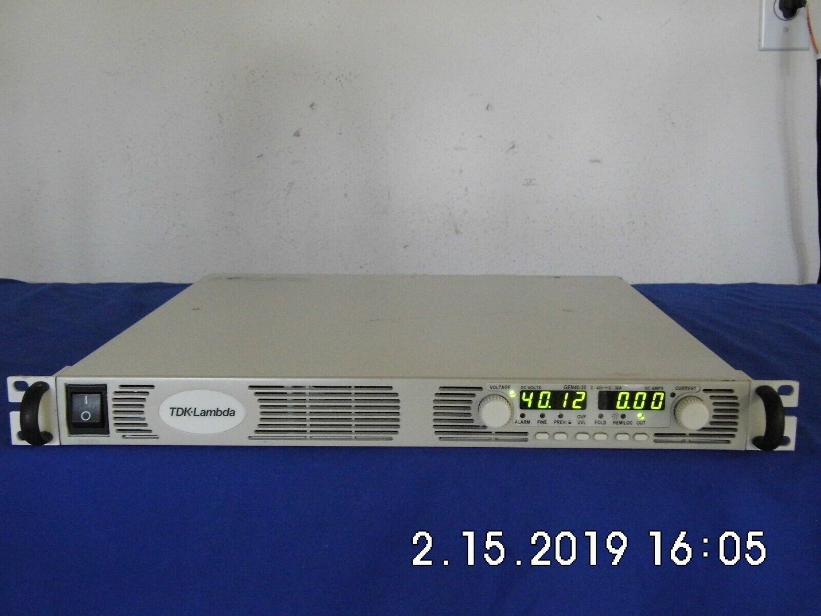TDK-Lambda GEN40-38 w/GPIB Programmable 0-40V 38A DC Power Supply, 2 in stock