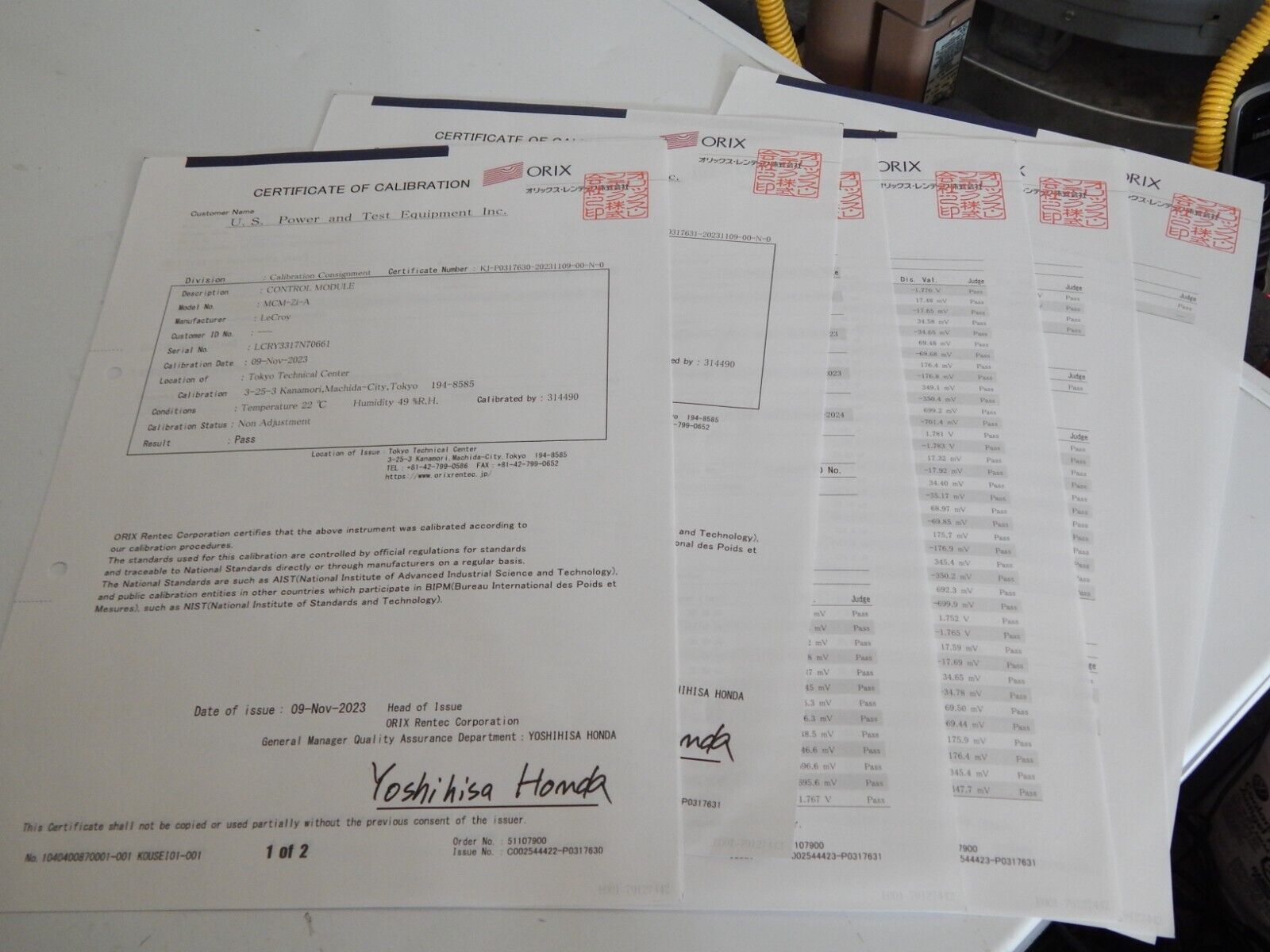 LeCroy LabMaster 10-36Zi-A & SDM-Zi-A, 36GHz  80GS/s oscilloscope w/cal & data