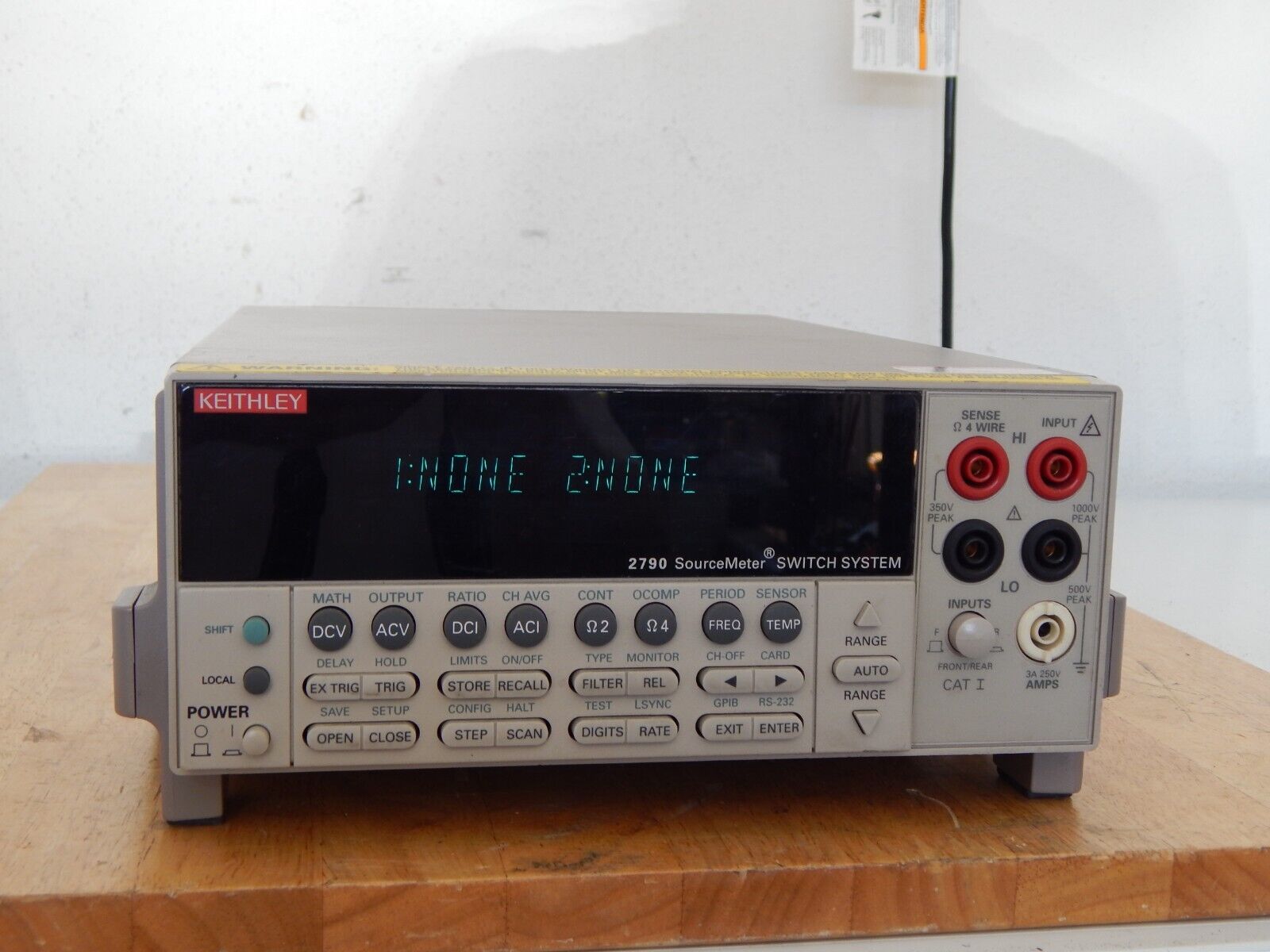 KEITHLEY 2790 SOURCEMETER,  Up to 30 DAY WARRANTY, 11 in stock