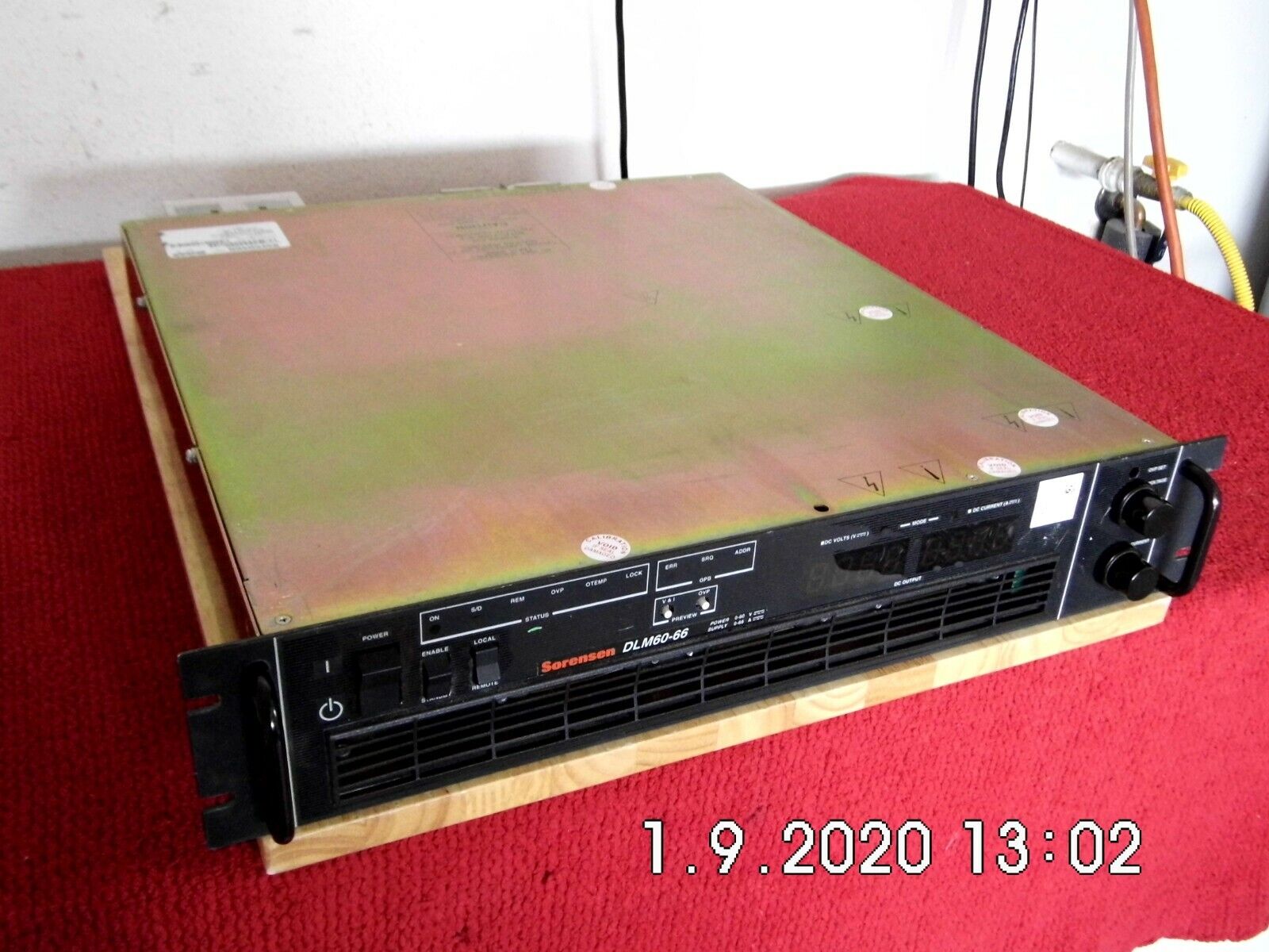 DLM60-66M9E w/GPIB DC Power Supply, 0-60 Volts, 0-66 A, 4kW, NIST, 3 In Stock