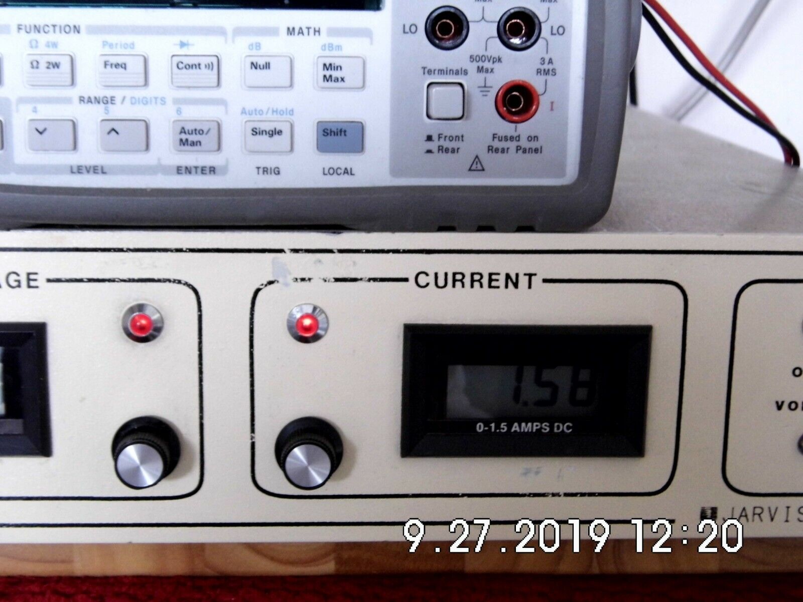 Power Ten Inc. 3402D-6001.5 600Vdc 1.5A DC Power Supply, Functionally Tested