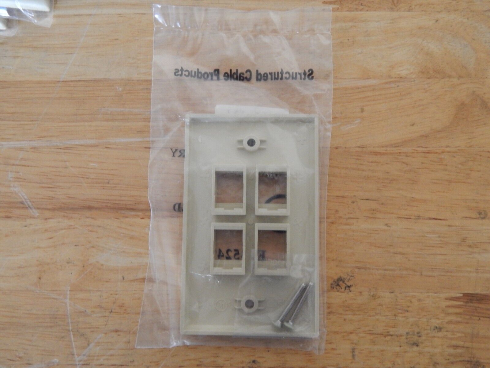 Communication Circuit Accessory Plate, E145249, 204-IV, Lot of 9, NEW