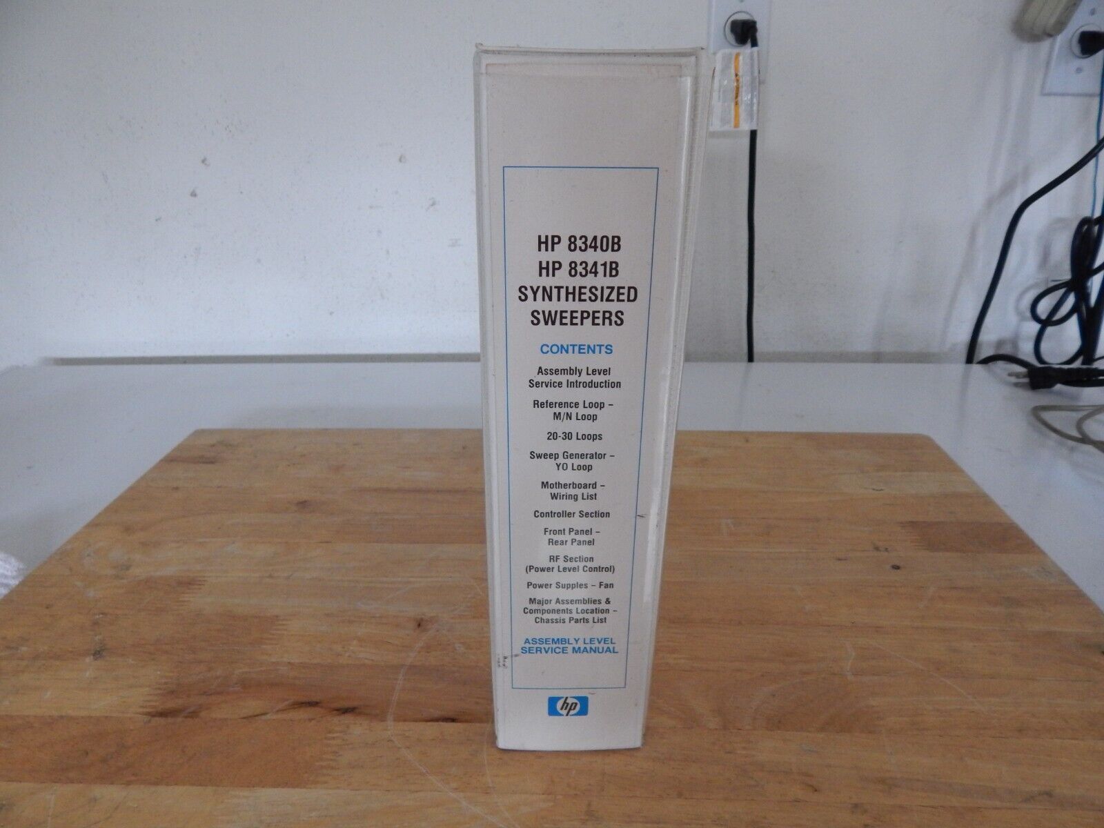 HP8340B, HP8341B Synthesized Sweepers Service, Operating&Calibration Manuals-3