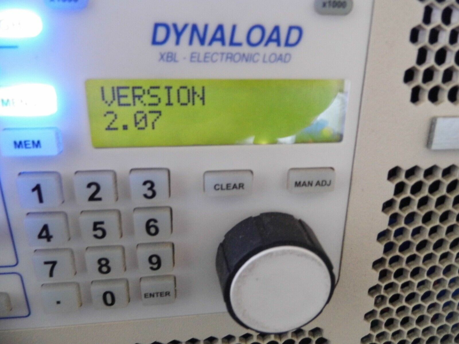 TDI Dynaload XBL400-600-6000 AIR 400V 600A 6000 watts  (3) in stock