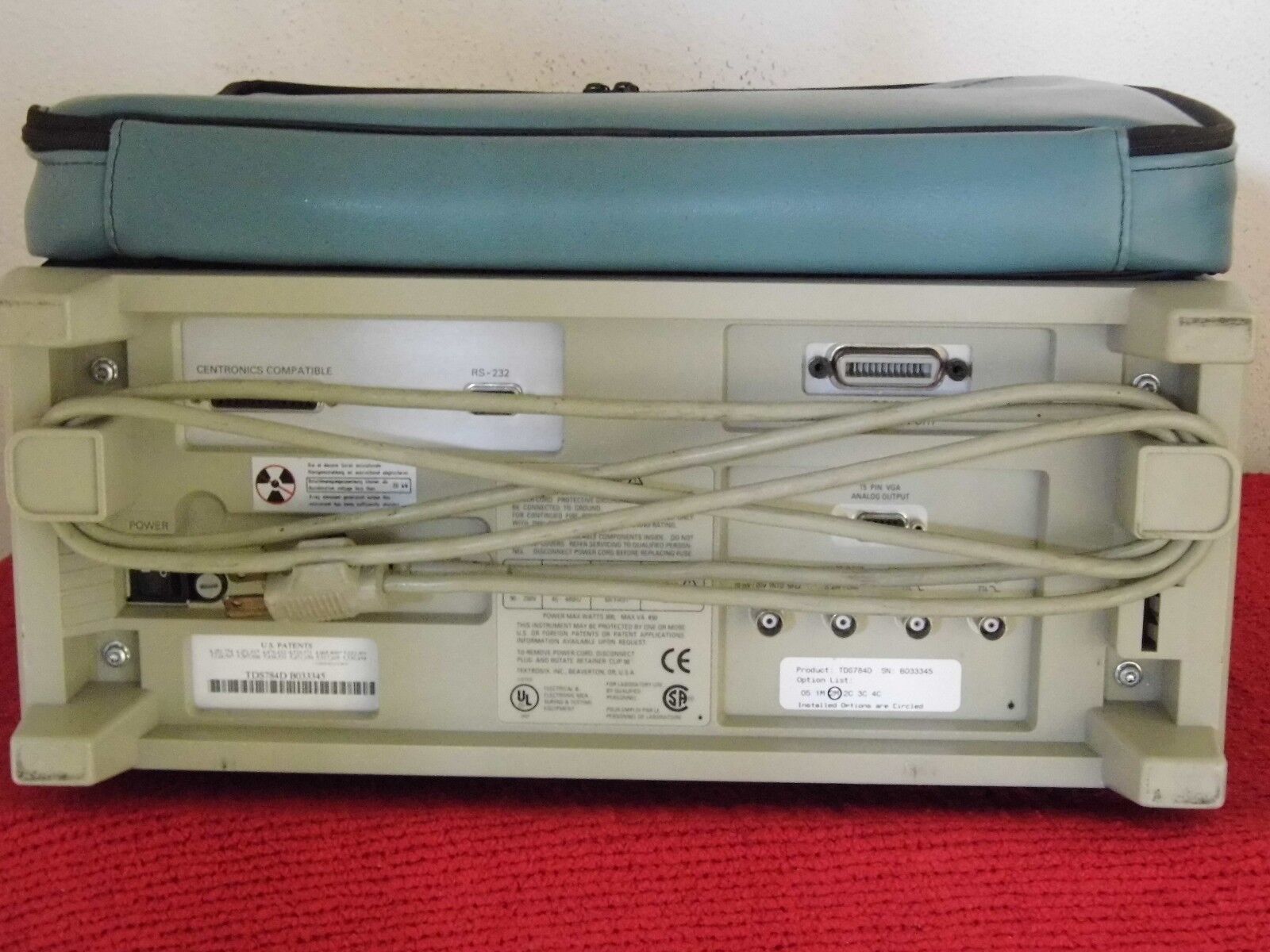 Tektronix TDS 784D opt 13/1F/2F/2C/2M  1 GHz  4GS/s 90 day warranty