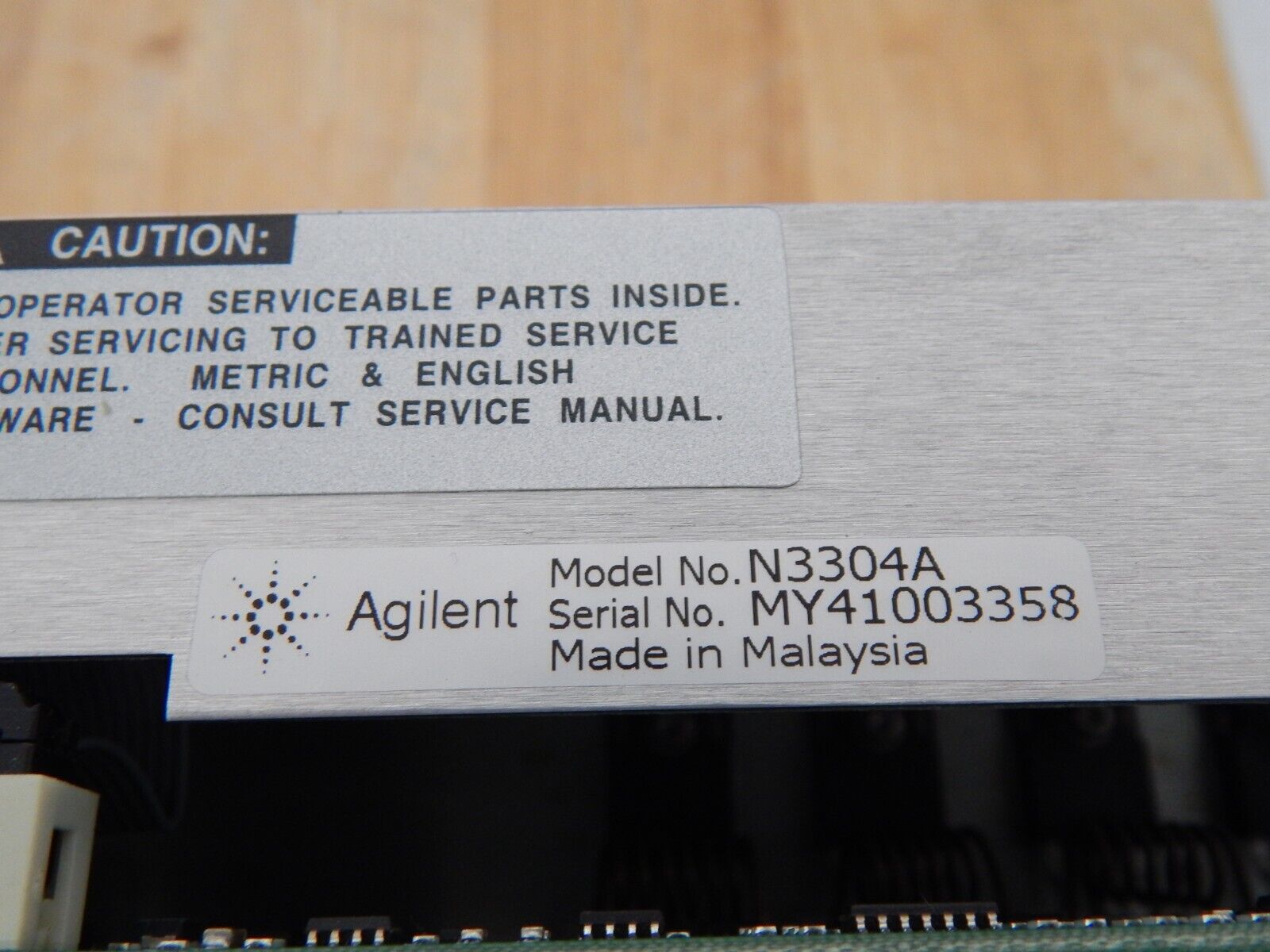 Keysight N3304A Electronic Load Module, Opt UJ1, 30 day warranty