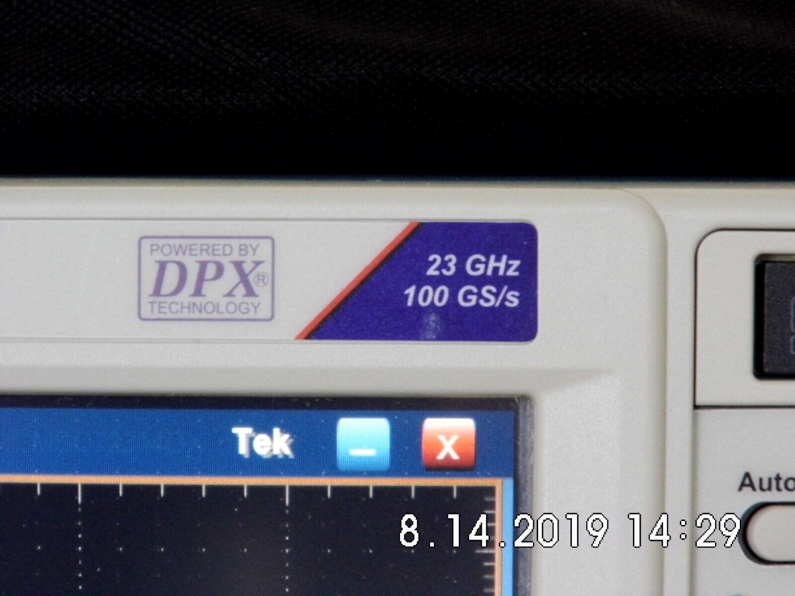 Tektronix MSO72304DX 23GHz, 100Gs/s, 4+16 Ch., mso oscilloscope,CAL