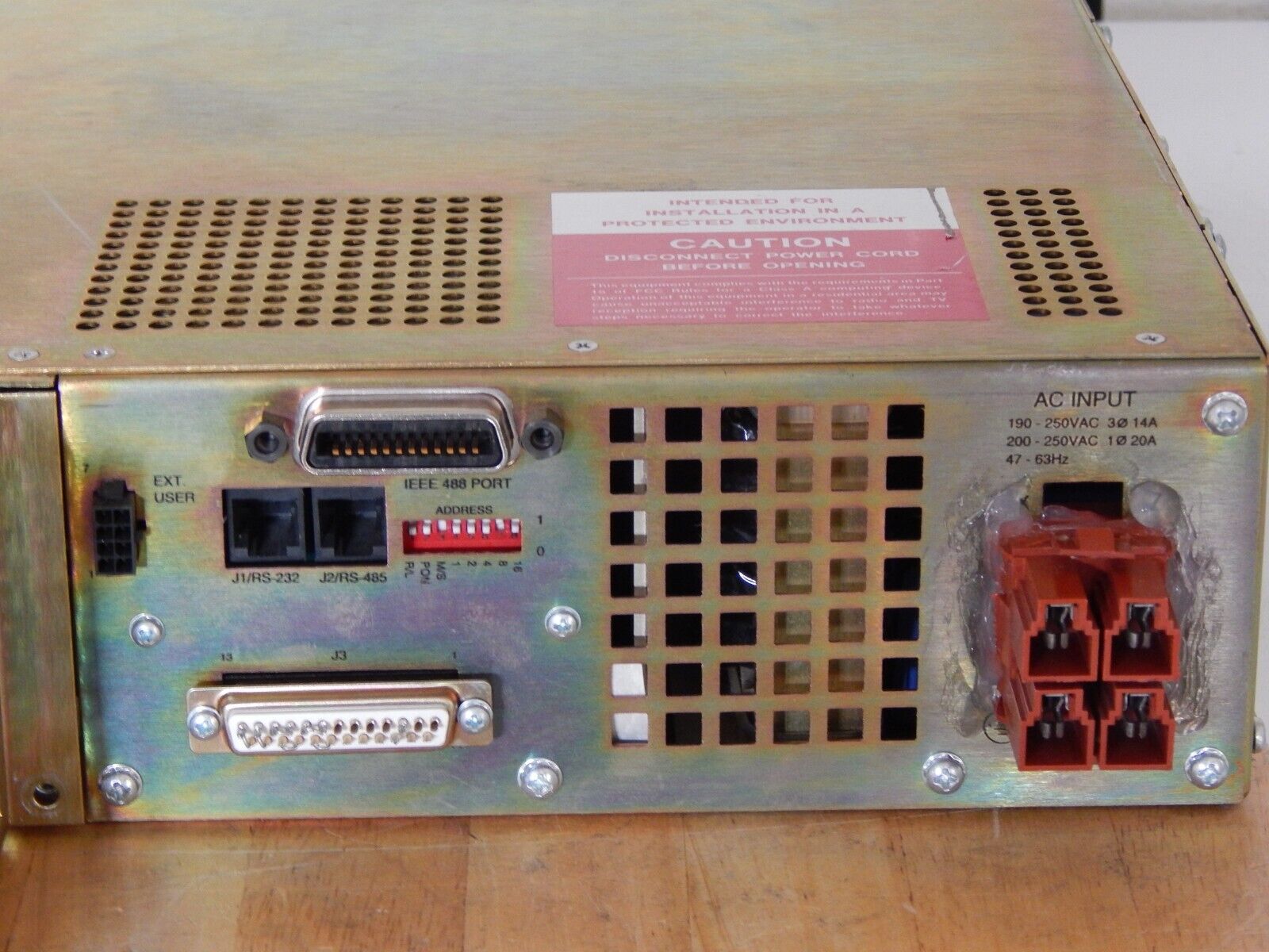 Sorensen DCS60-50 M9C Power Supply 0-60V 0-50A