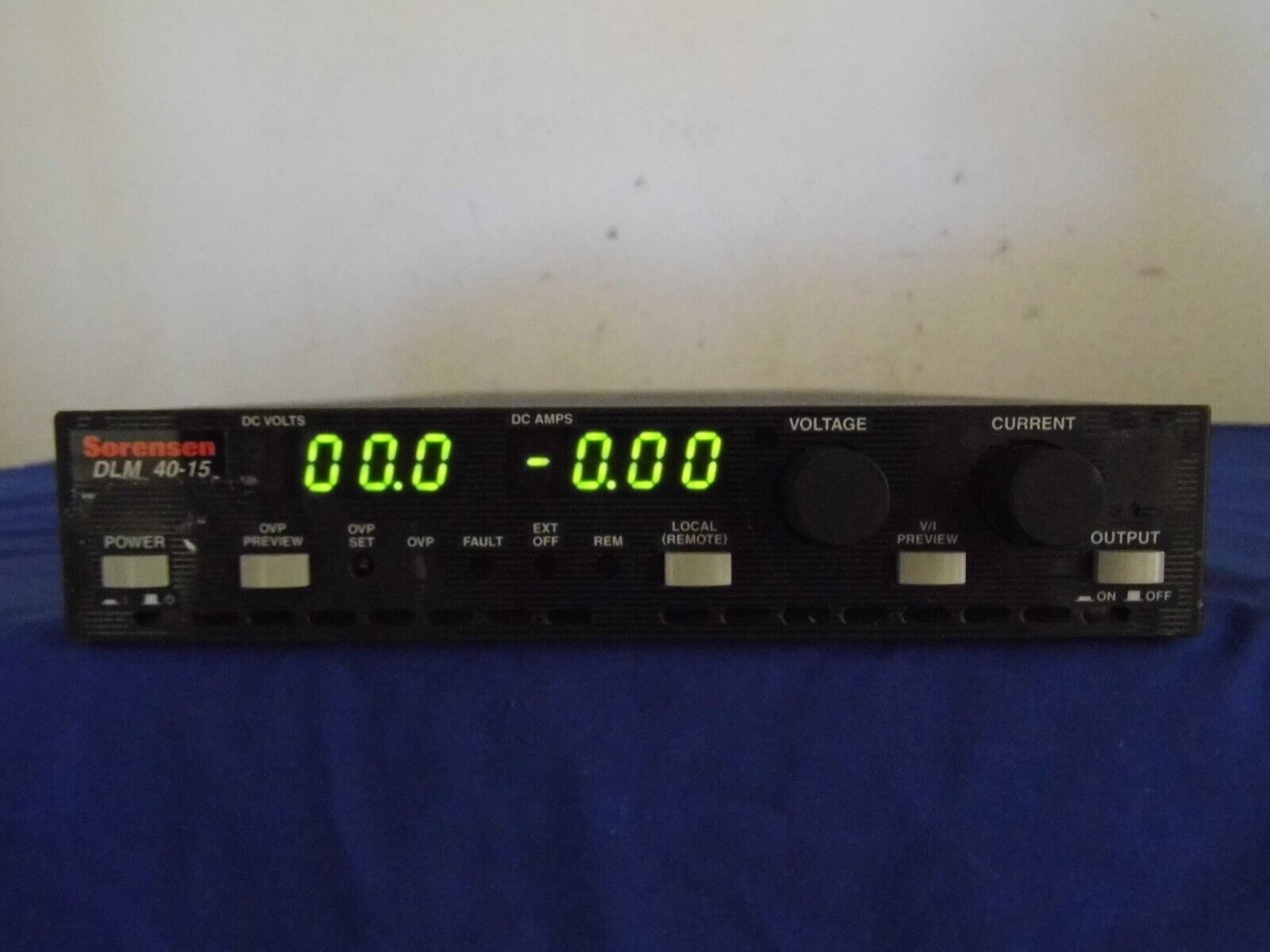 Sorensen DLM40-15 M21M85 DC Power Supply 30 Day Warranty