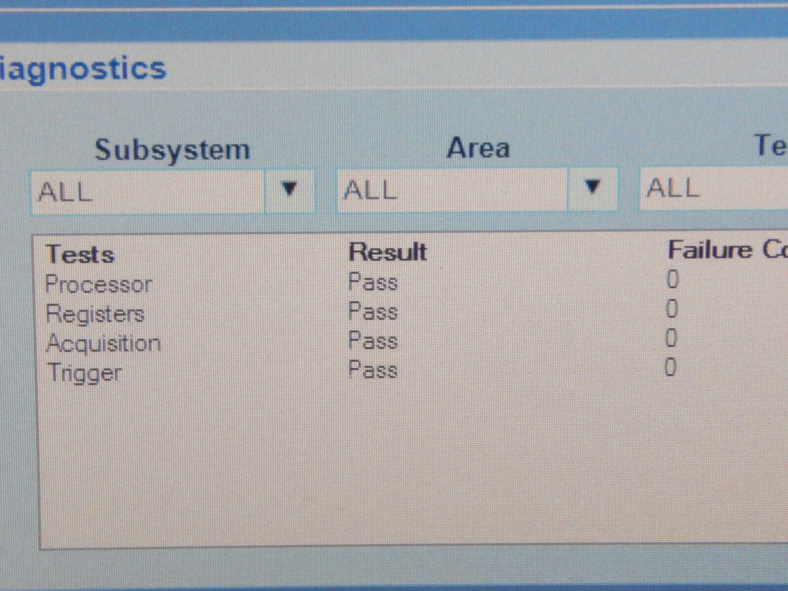 Tektronix DPO7354C 4 Channel 3.5GHz Phosphor Oscilloscope