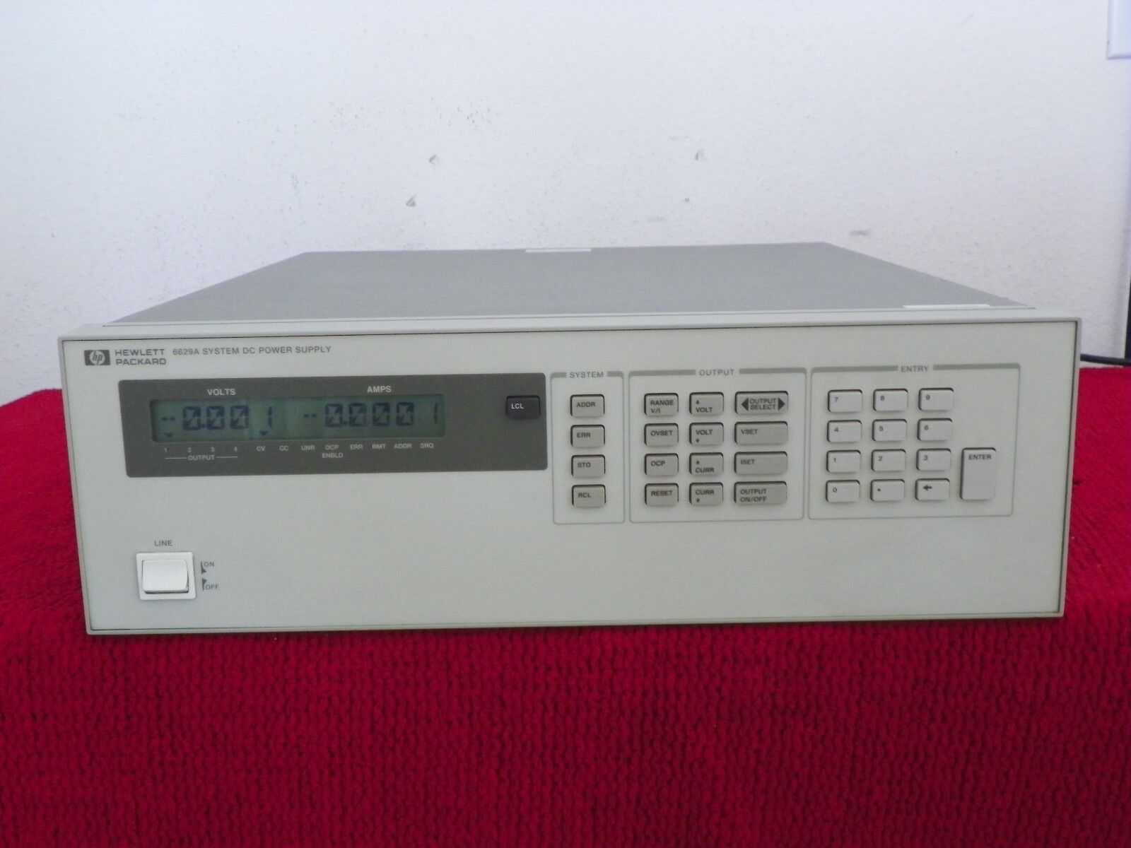 Agilent HP 6629A Precision  Supply, 50W, 4 Ch. 90 day warranty, many in stock