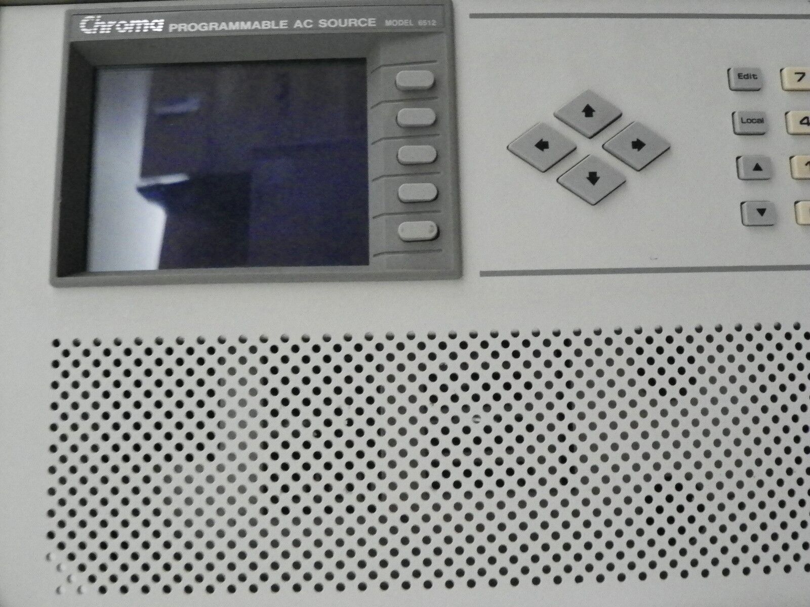 Chroma 6512 1200VA with GPIB, 1 Phase AC Power Source, 30 day warranty