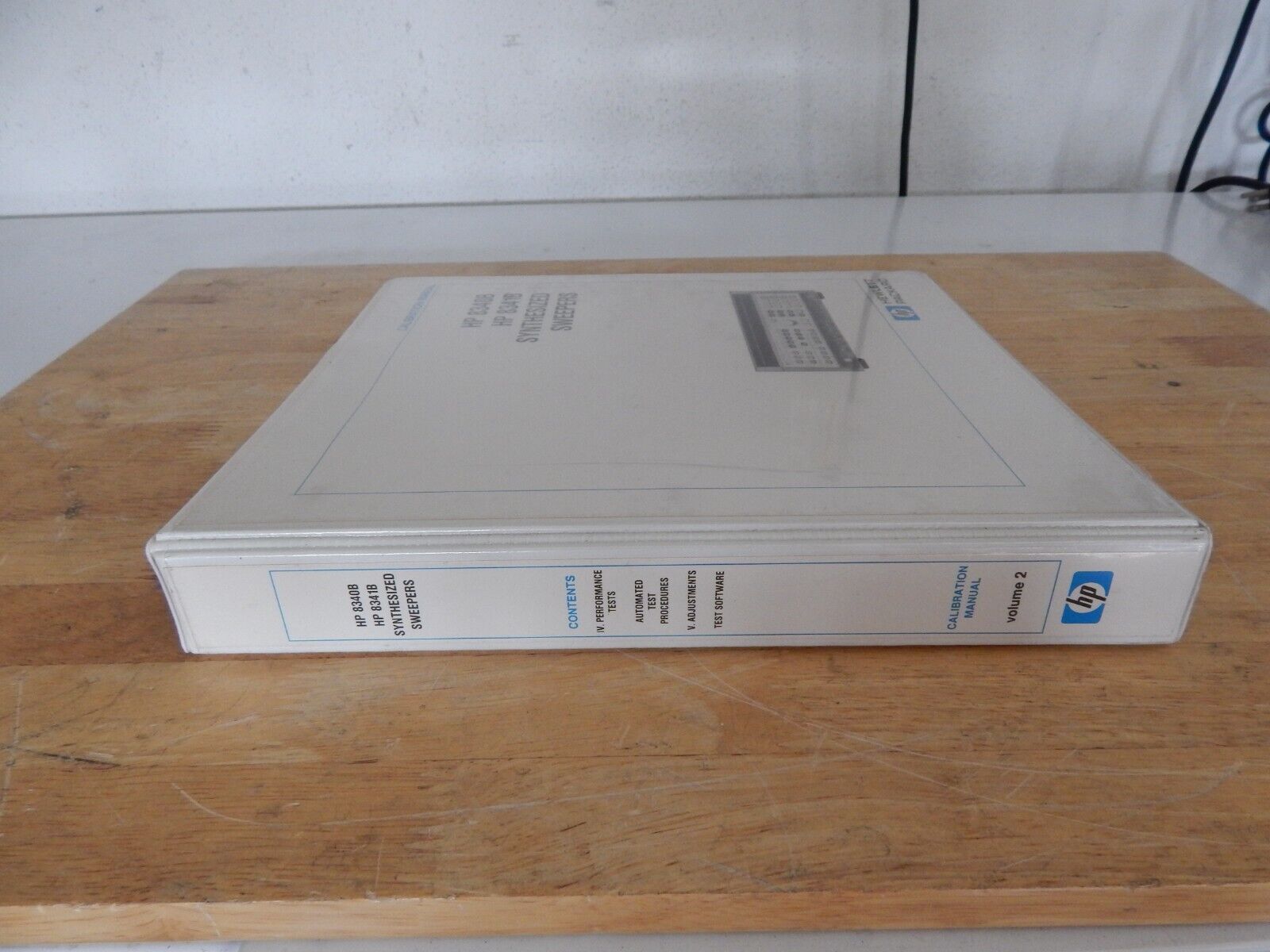 HP8340B, HP8341B Synthesized Sweepers Service, Operating&Calibration Manuals-3