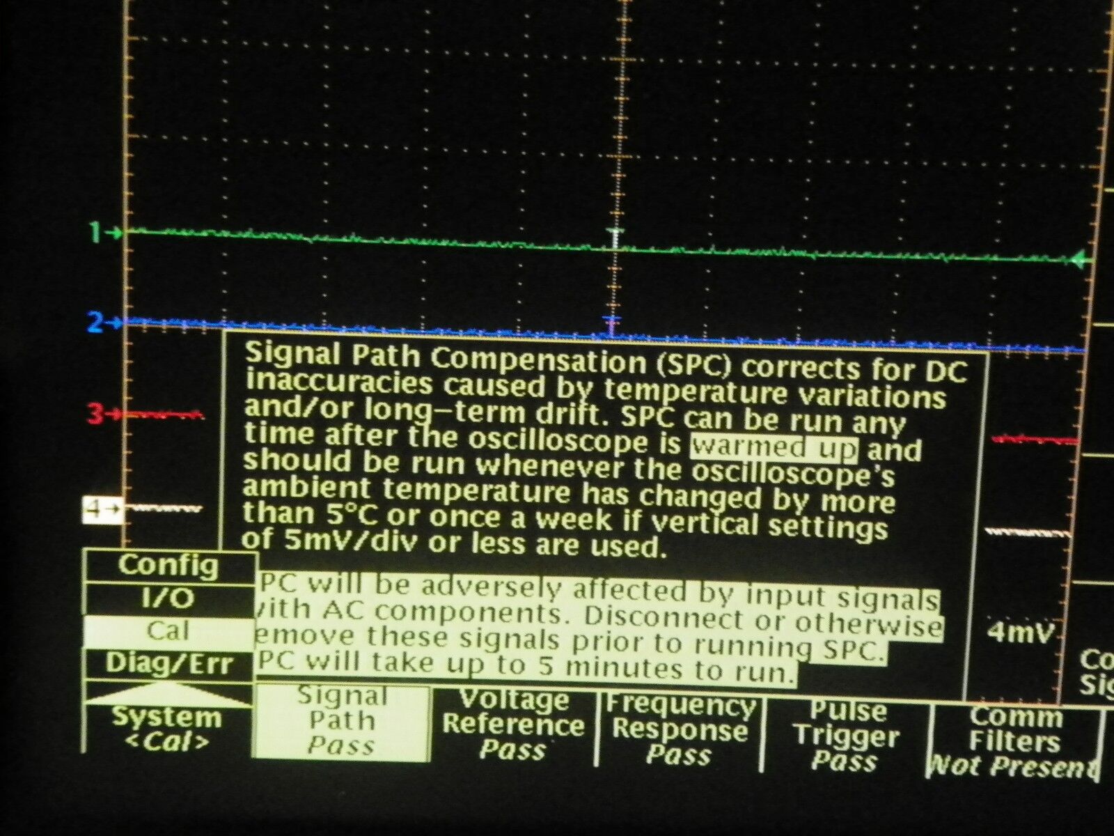 Tektronix TDS754C 500 Mhz oscilloscope w/opt 13-1F-2M-2F