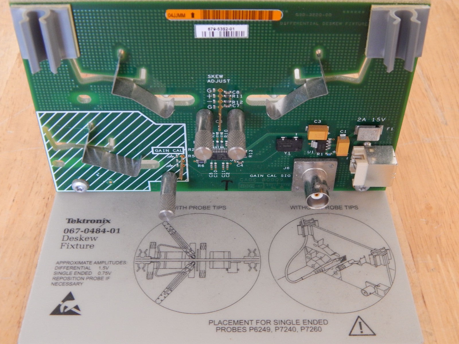 Tektronix 067-0484-01 Deskew Fixture