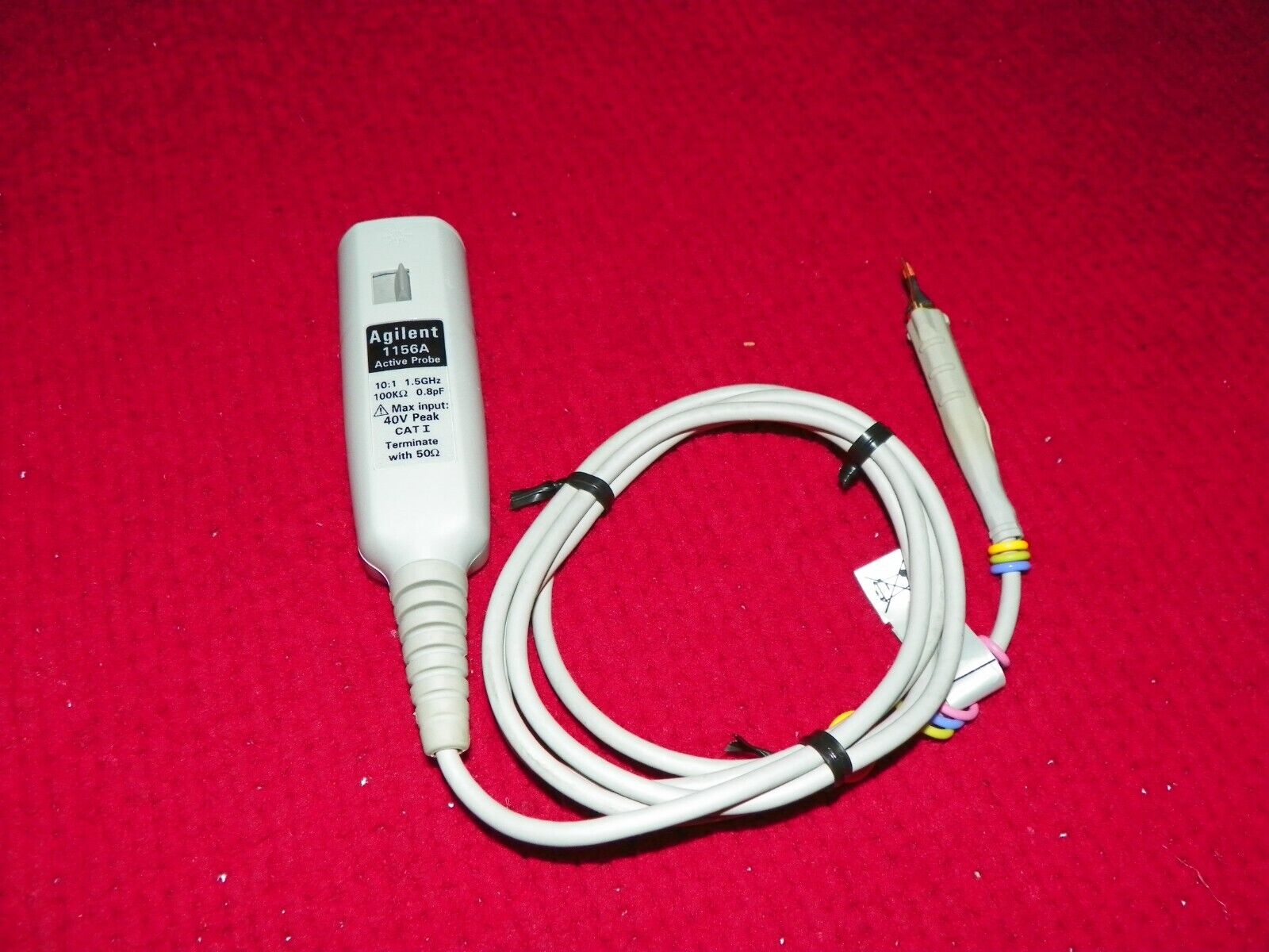 HP - Agilent - Keysight 1156A Active Probe, 1.5 GHz, TESTED and WORKING, 4 stock