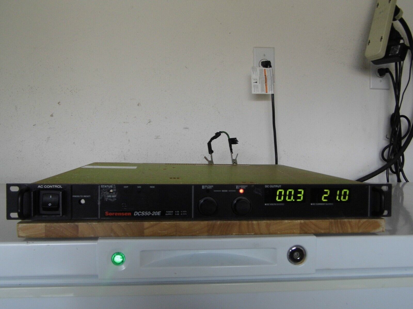 Sorensen DCS50-20E M93 Programmable DC Power Supply 50V, 20A  (4 in stock)