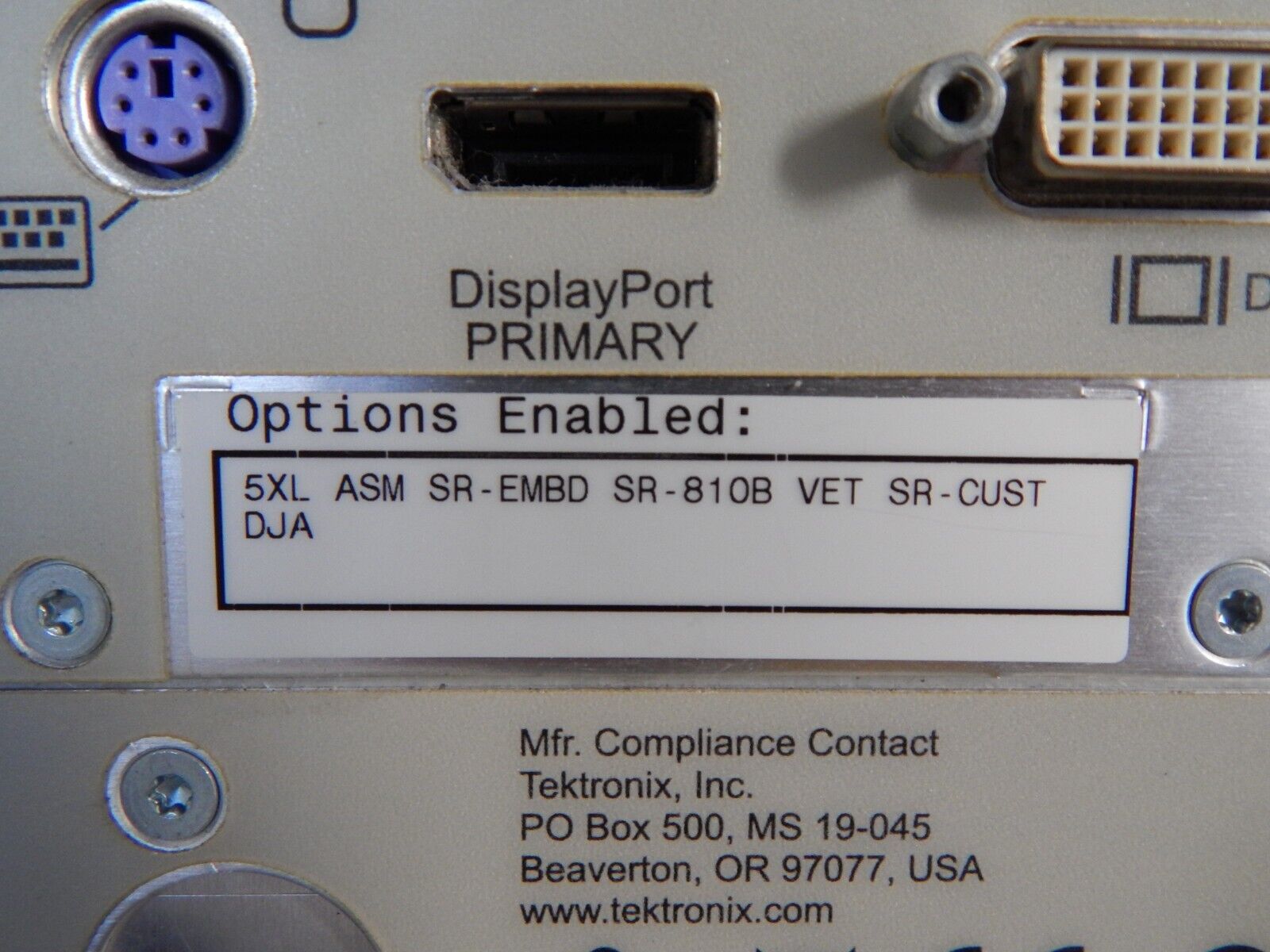 Tektronix DPO73304SX 33GHz, 100GS/s Tektronix NIST cal. w/data, 30 day wrnty