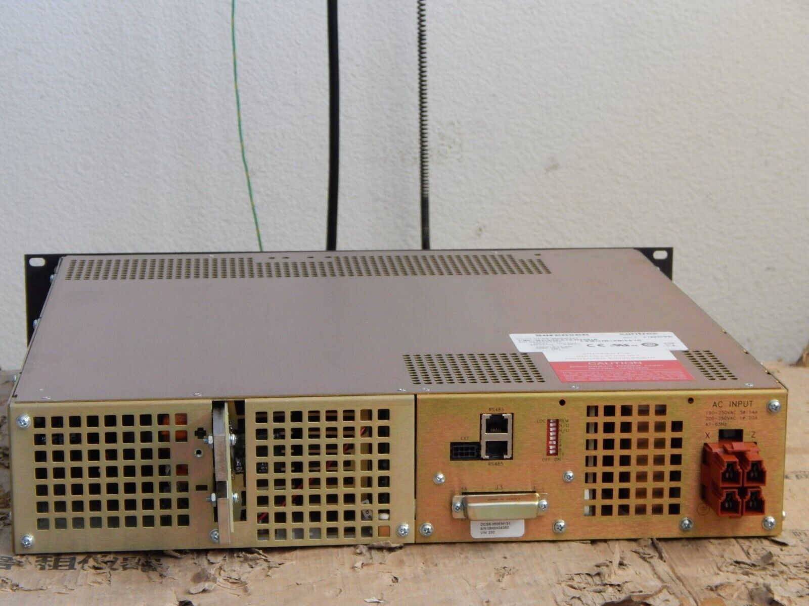 Sorensen DCS8-350E M131 Ethernet Power Supply Mint!!