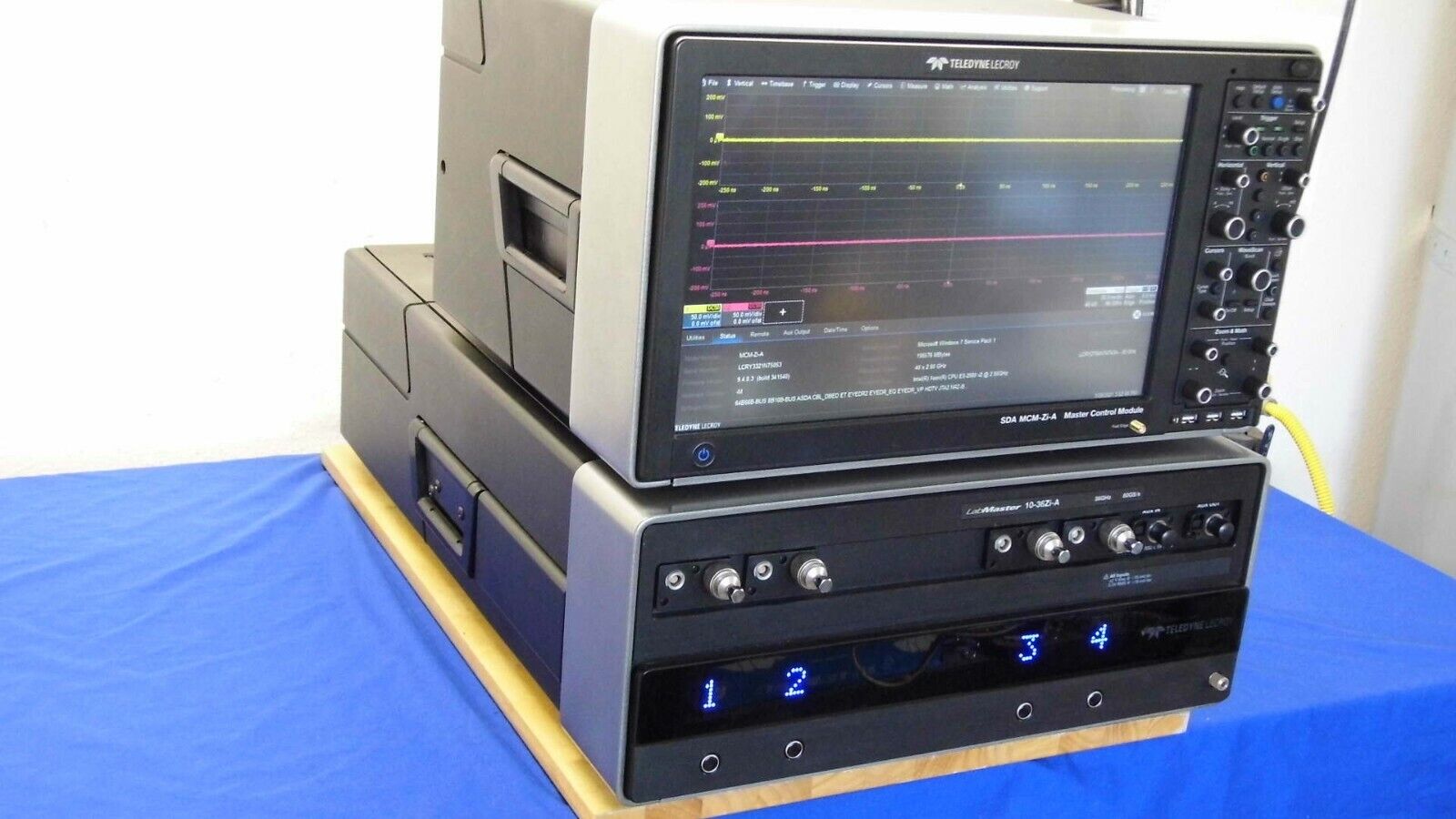 LeCroy LabMaster 10-36Zi-A & SDM-Zi-A, 36GHz  80GS/s oscilloscope w/ factory cal