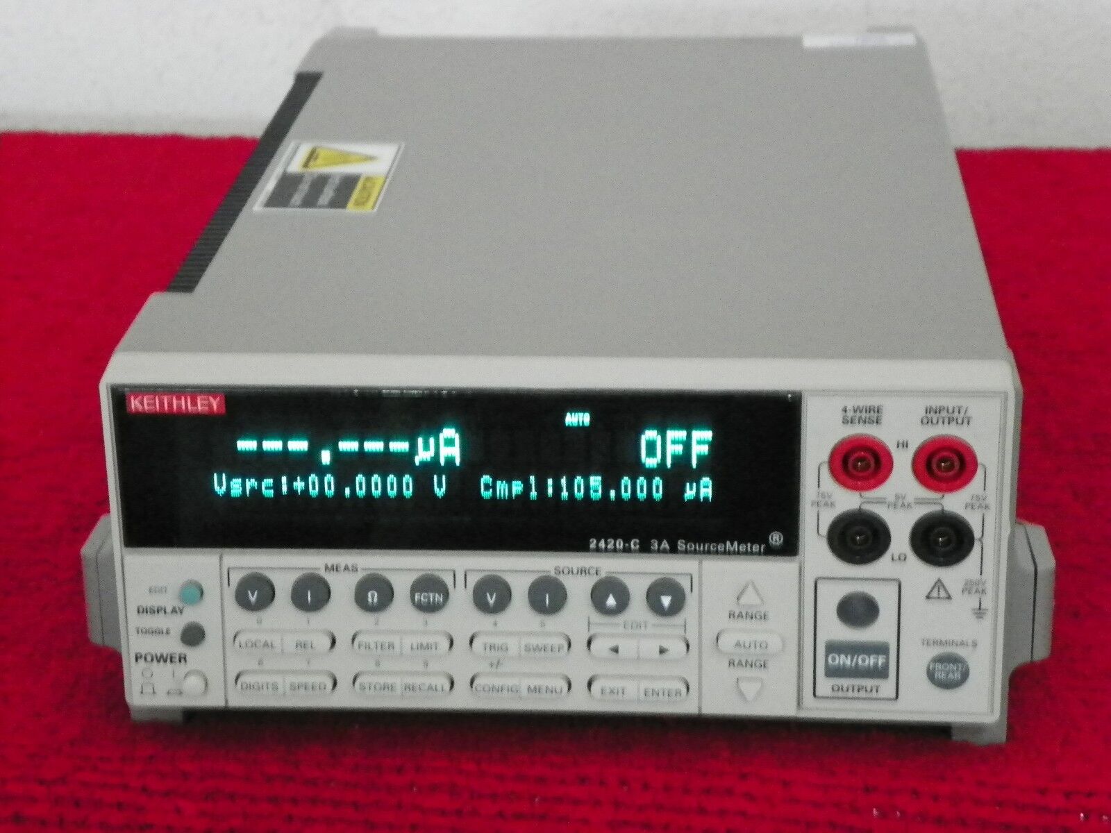 Keithley 2420-C High-Current SourceMeter w/Contact check (2 in stock ...