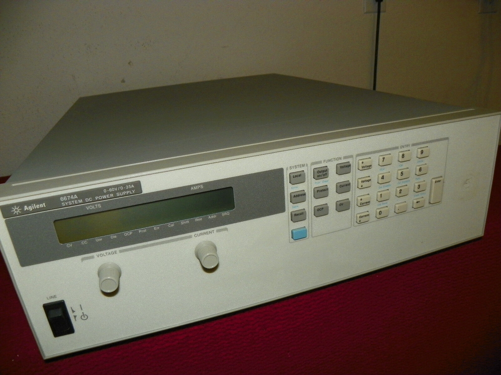 Agilent HP 6674A DC Power Supply, 60V, 35A, 2000 Watts (many in stock)