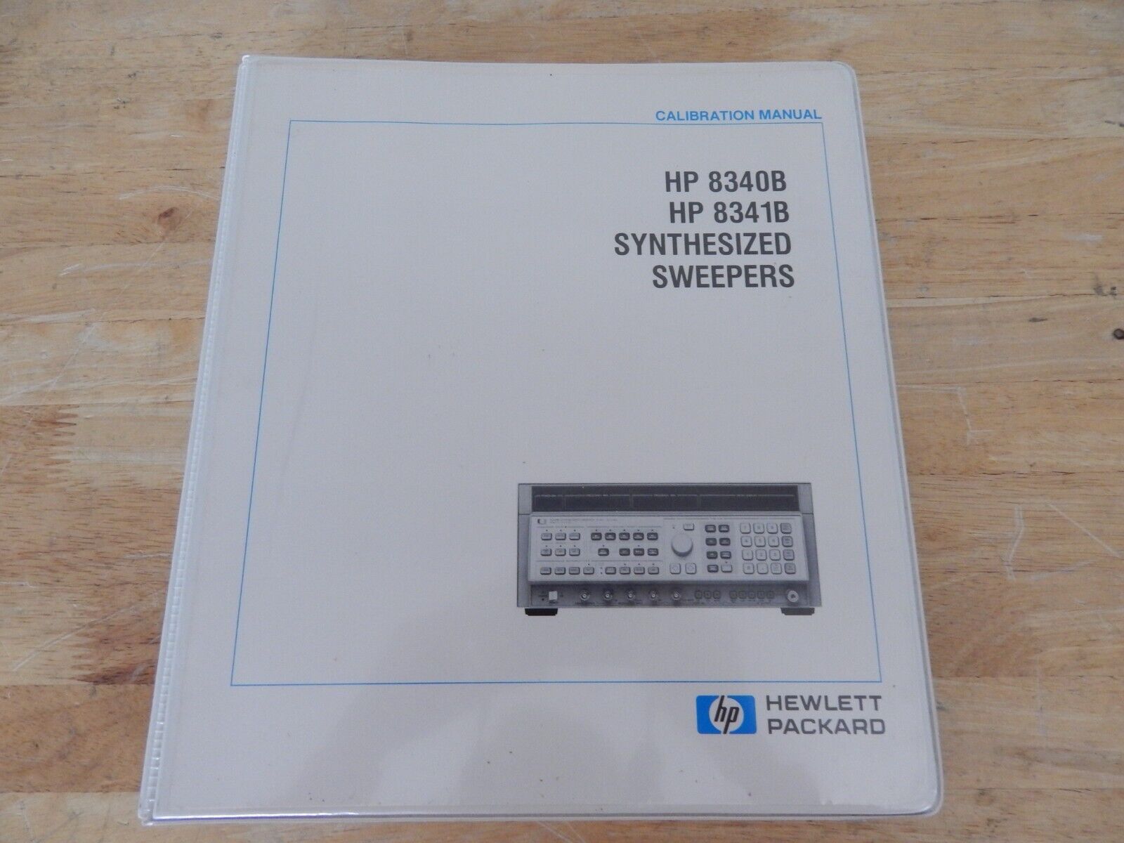 HP8340B, HP8341B Synthesized Sweepers Service, Operating&Calibration Manuals-3