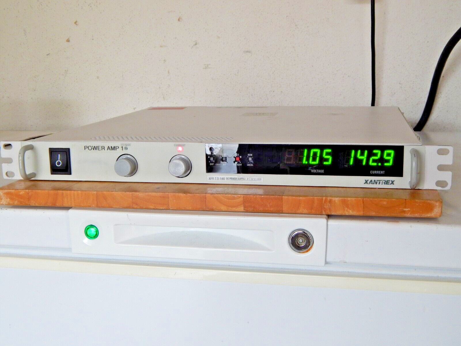 Xantrex XFR 7.5-140 Programmable DC Power Supply with GPIB