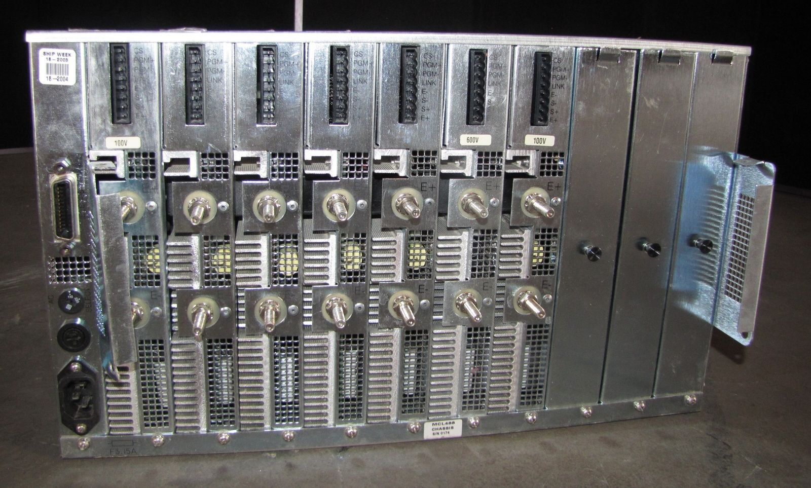 Transistor Devices MCL488 DC Electronic Load mainframe (9 in stock)