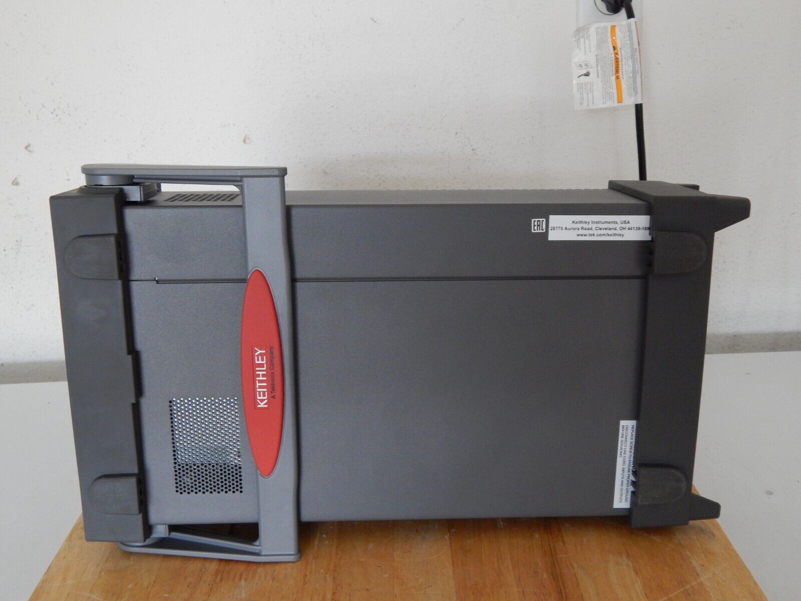 Graphical Sourcemeter Keithley 2460 High Current Graphical SourceMeter w/NIST cal and data ...
