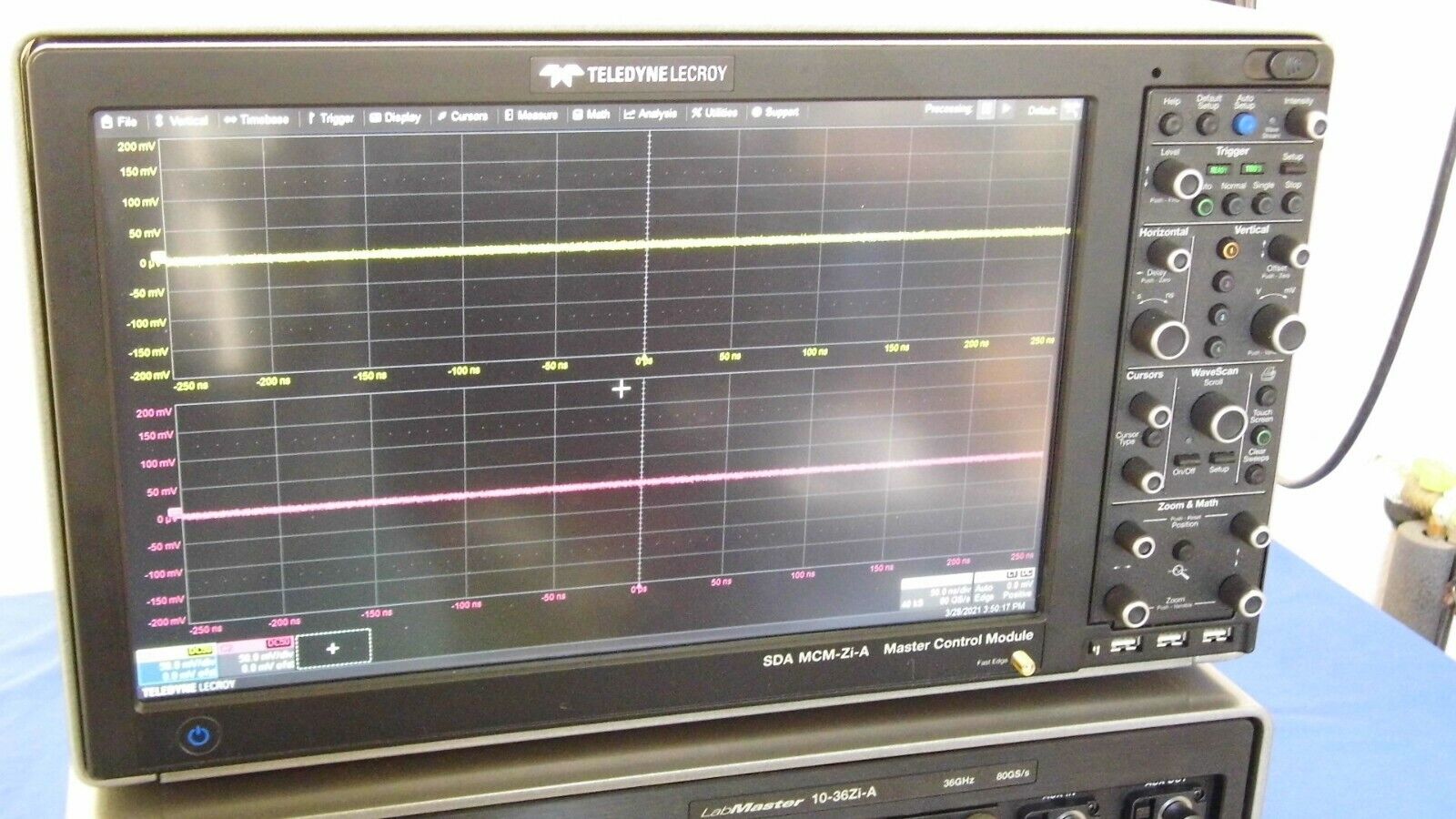LeCroy LabMaster 10-36Zi-A & SDM-Zi-A, 36GHz  80GS/s oscilloscope w/ factory cal