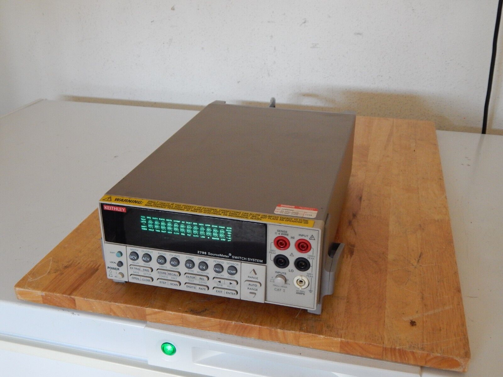 KEITHLEY 2790 SOURCEMETER,  Up to 30 DAY WARRANTY, 11 in stock