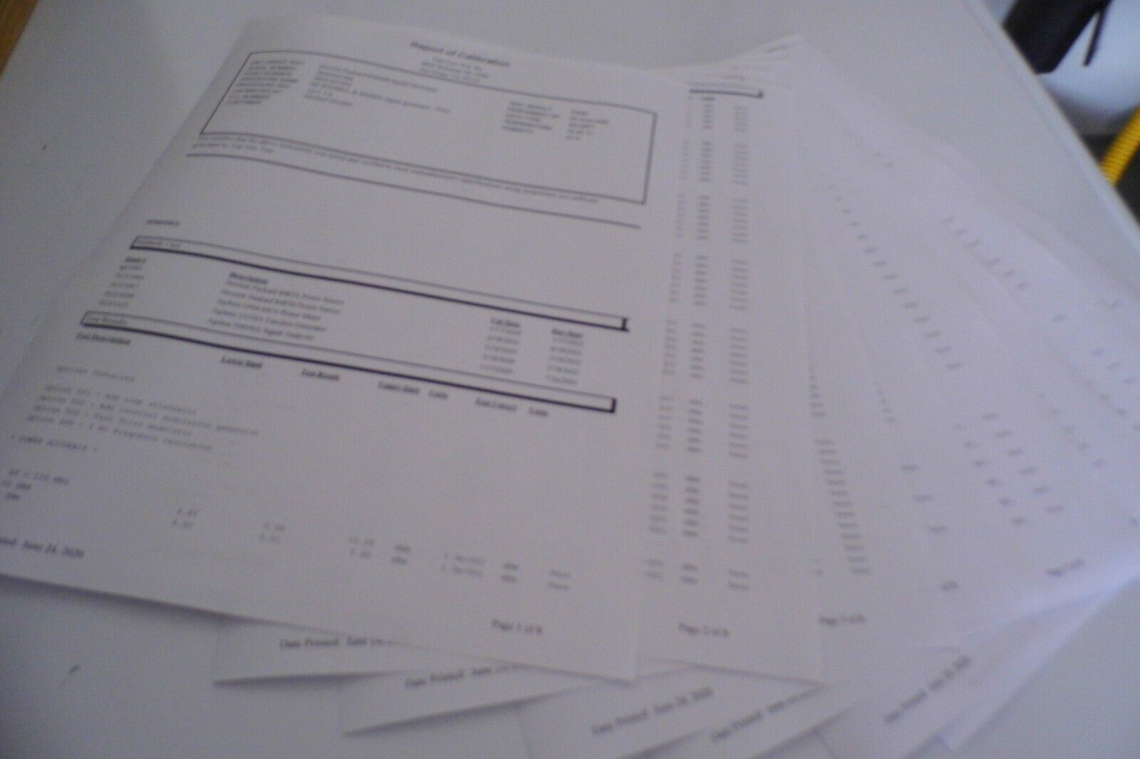 Agilent HP 83650B 001/002/006/008/ cal & data, 10Mhz-50Ghz synth.sweep generator