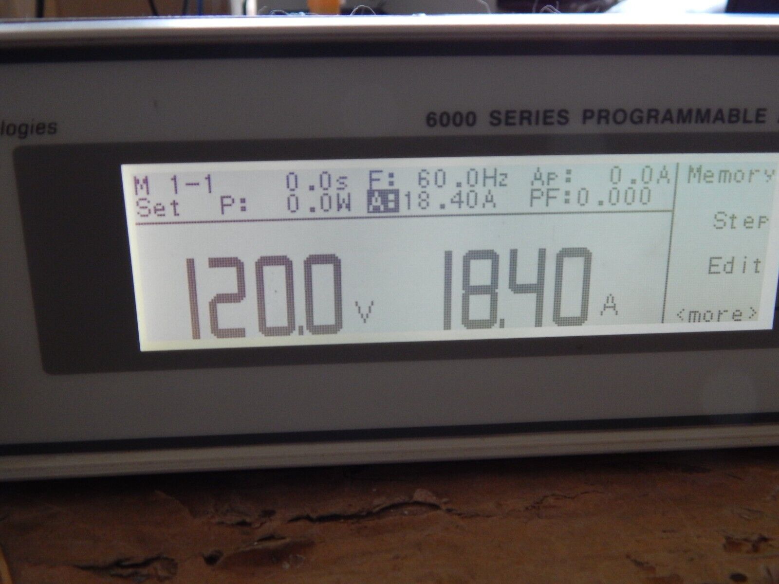 Associated Power Technologies  APT6020   AC Power Source w/opt.'s 02 and 03 (4)