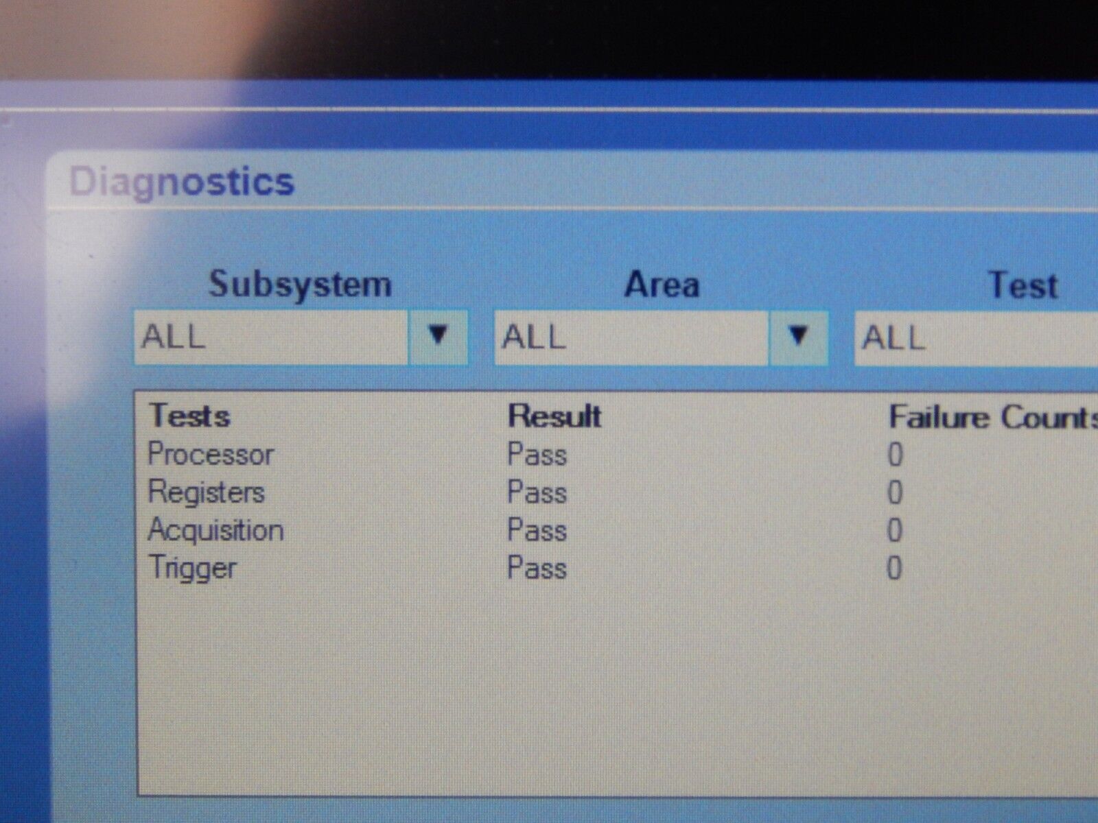 Tektronix MSO73304DX 33GHz, 100Gs/s, 4+16 Ch., MSO oscilloscope, NIST, W7