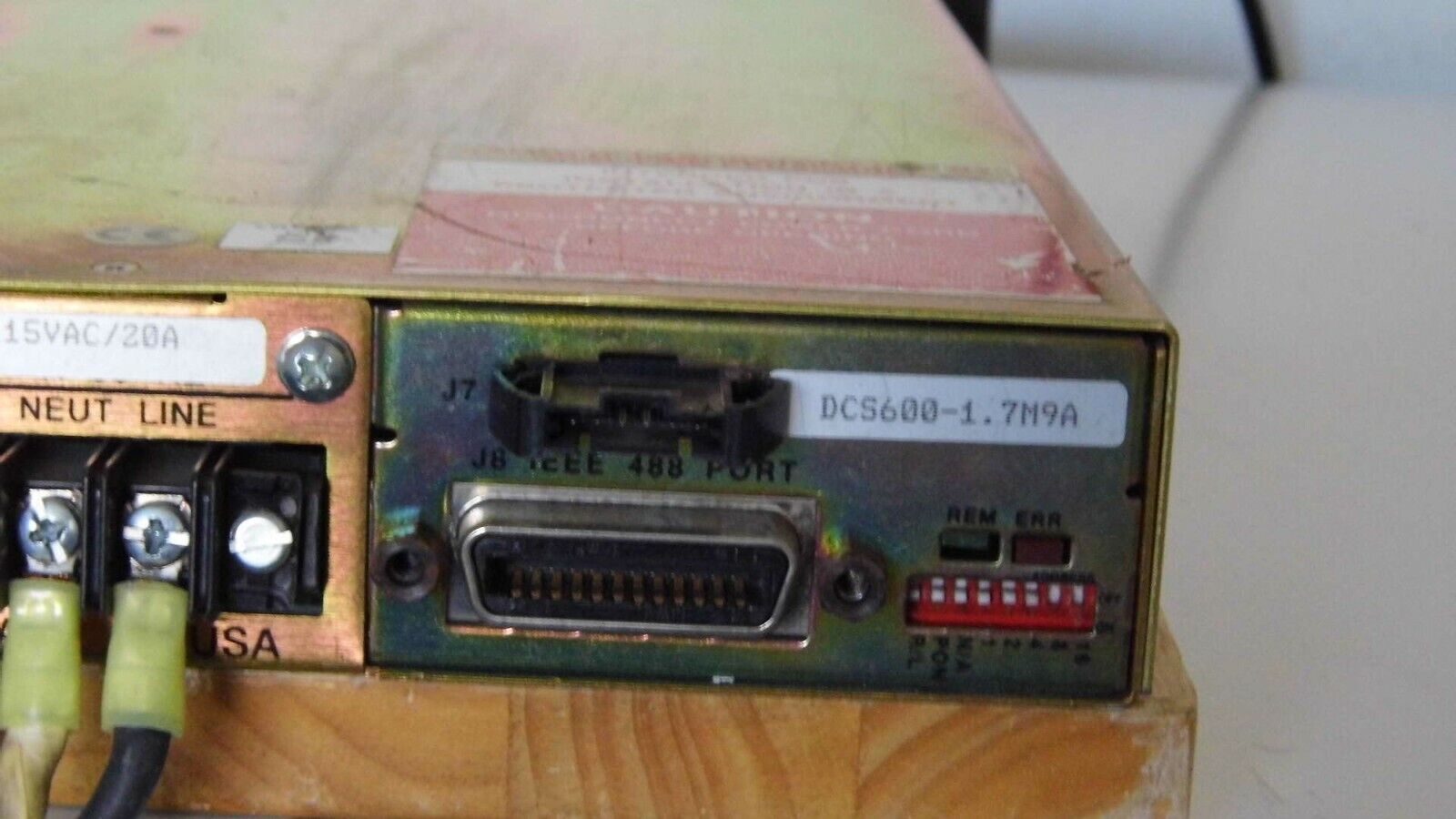 Sorensen DCS600-1.7 DC Power Supply 0-600V, 1.7A M9A (GPIB)