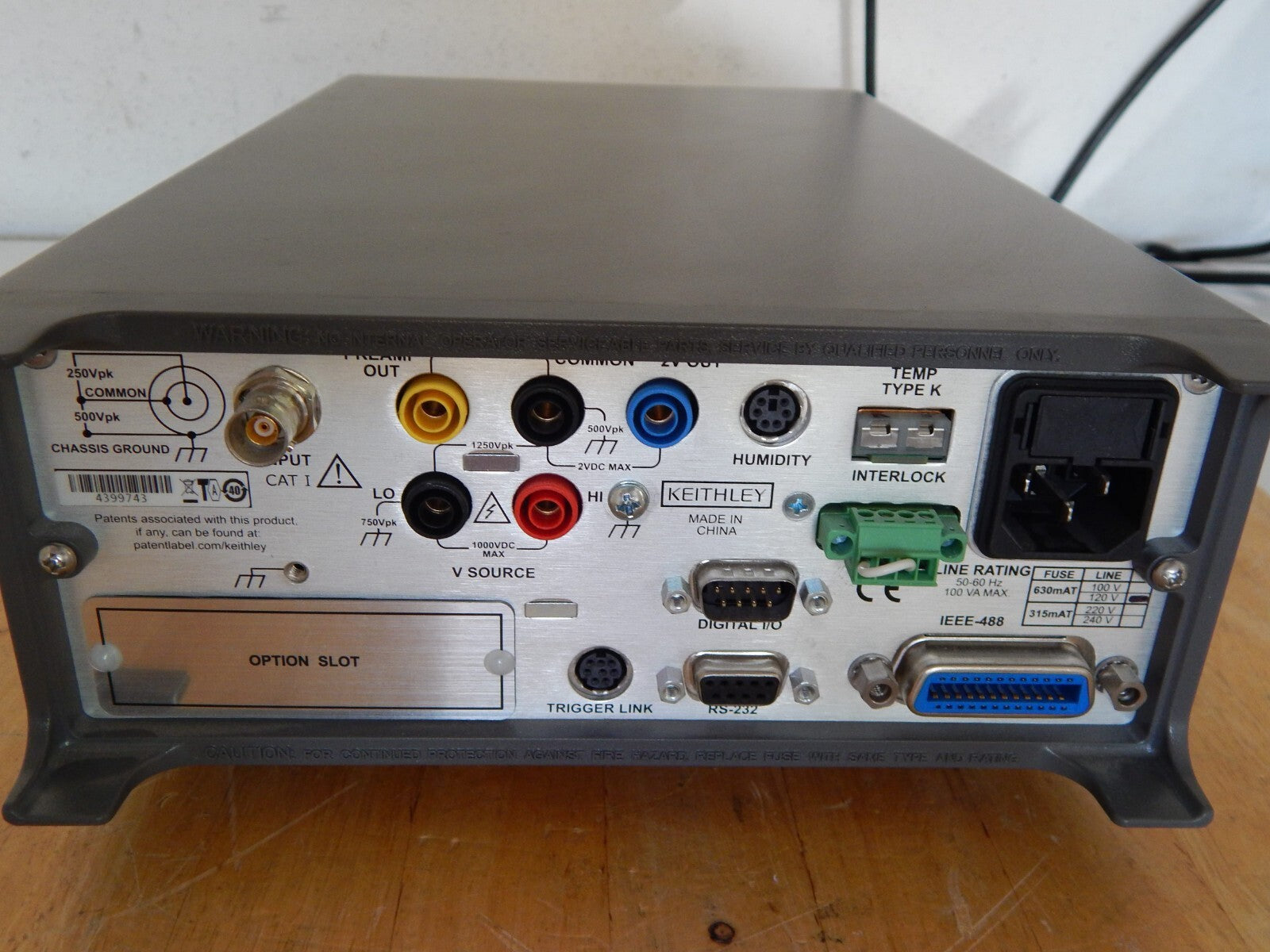 Keithley 6517B Electrometer High Resistance Meter, Limited NIST calibration 5/29