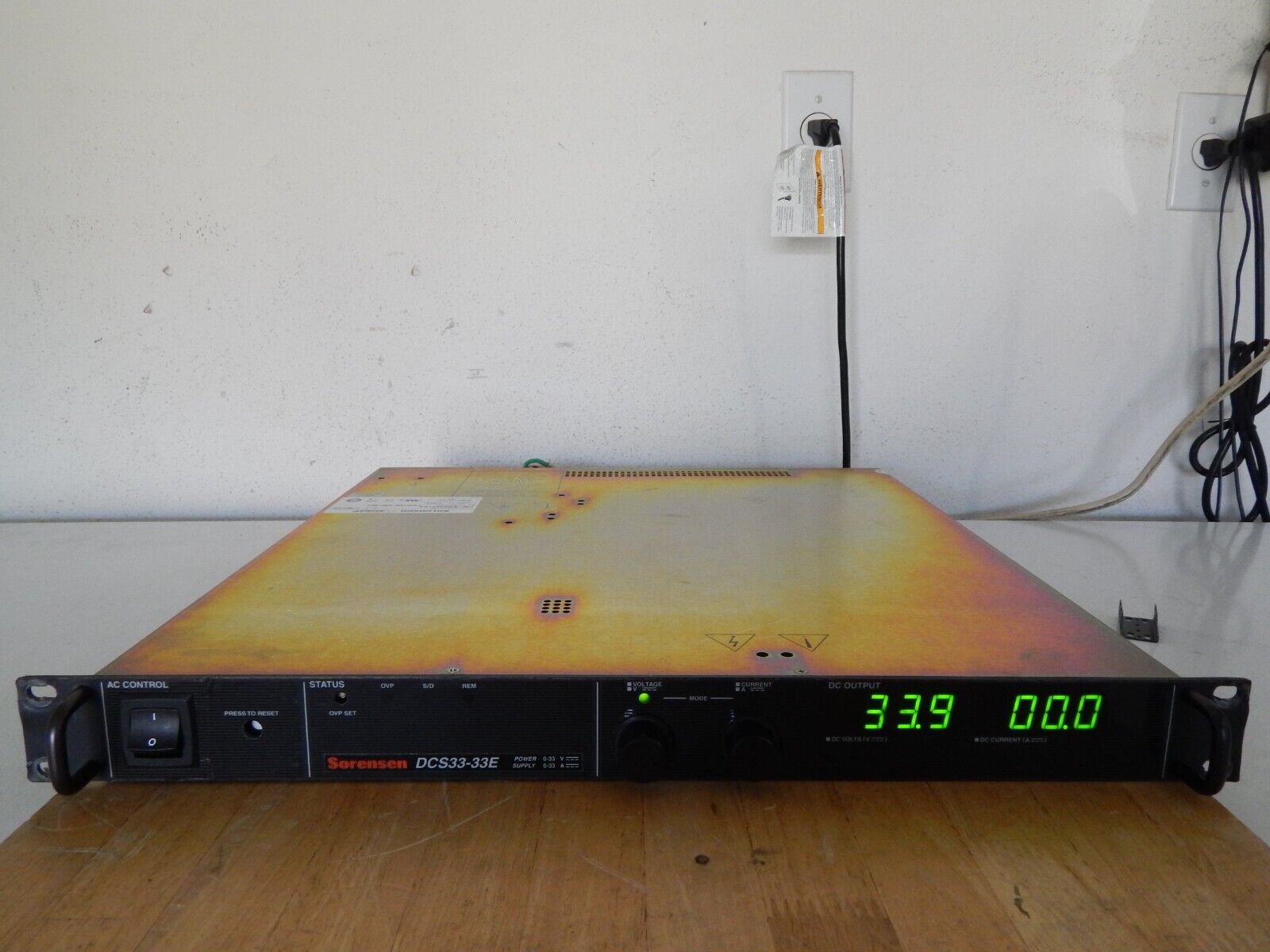 Sorensen DCS33-33E DC Power Supply