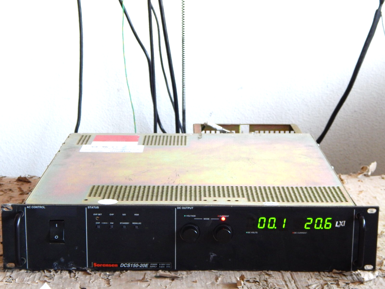 Ametek/Sorenson DCS150-20E M130 LX1 DC Power Supply  0-150V, 0-20A, 3kW