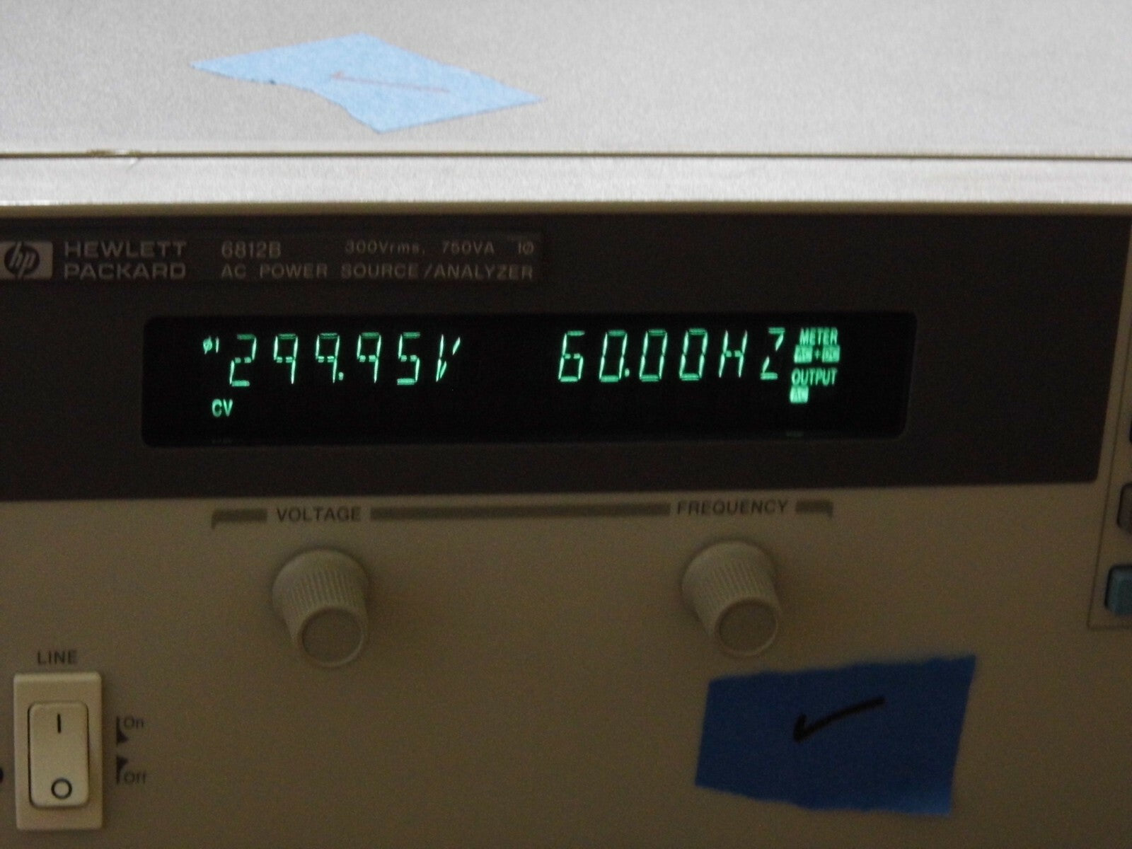 Agilent HP 6812B AC Power Source / Analyzer: 300V, 750VA, 30 day warranty
