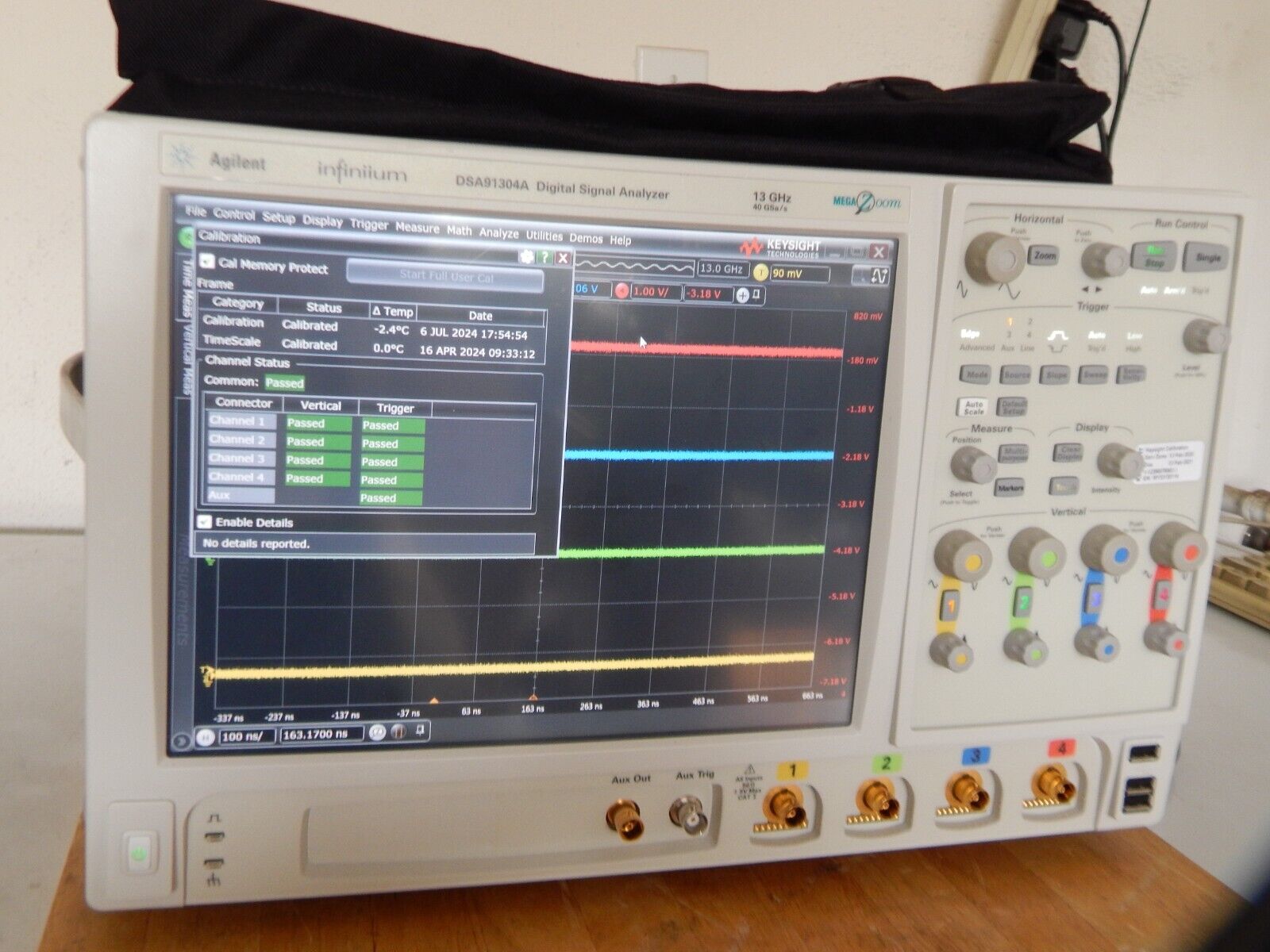 Keysight DSA91304A  13Ghz 40Gs/s oscilloscope, *139 Options*, Immaculate.