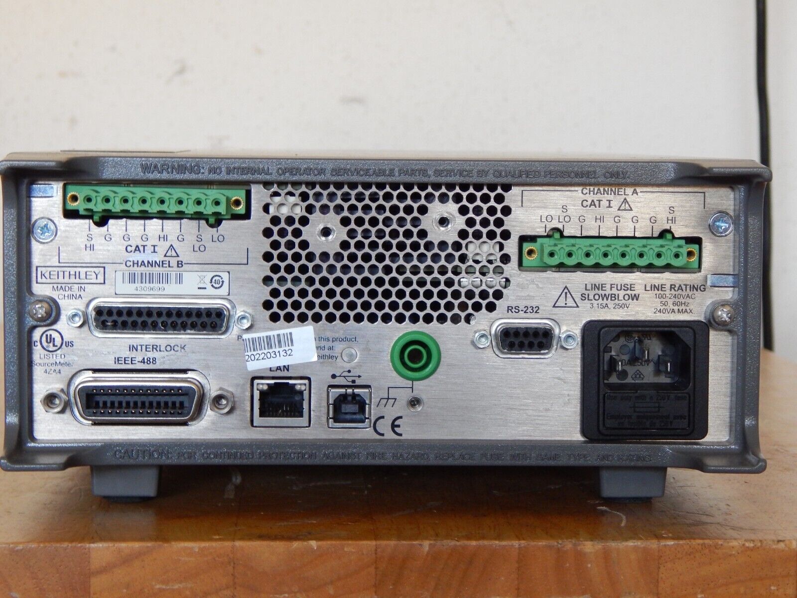 Keithley 2614B dual SourceMeter tested w/data, USA dealer, avoid 25% tariffs