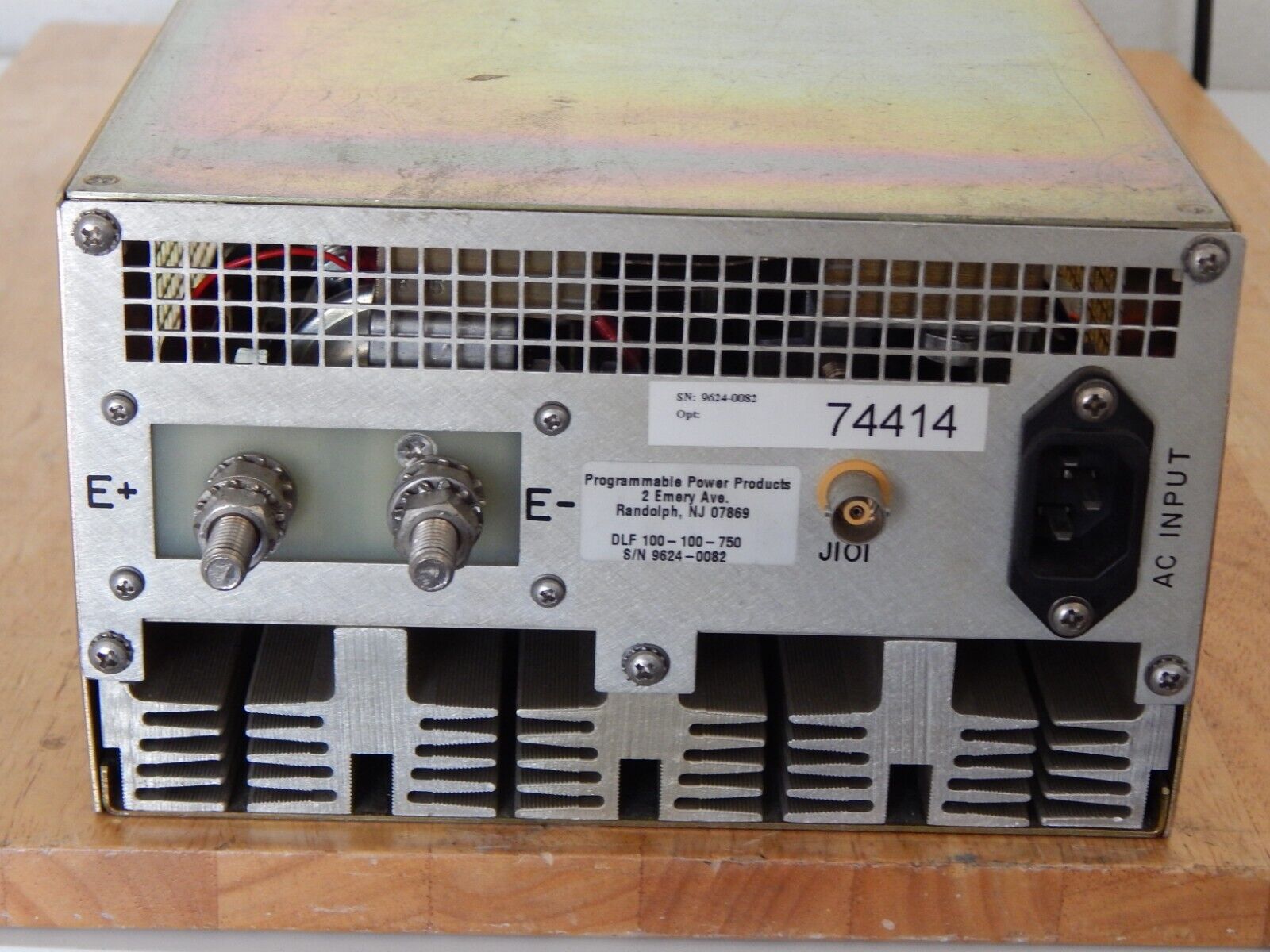 Transistor Devices DLF100-100-750 Electronic Load, 100V, 100A, 750W